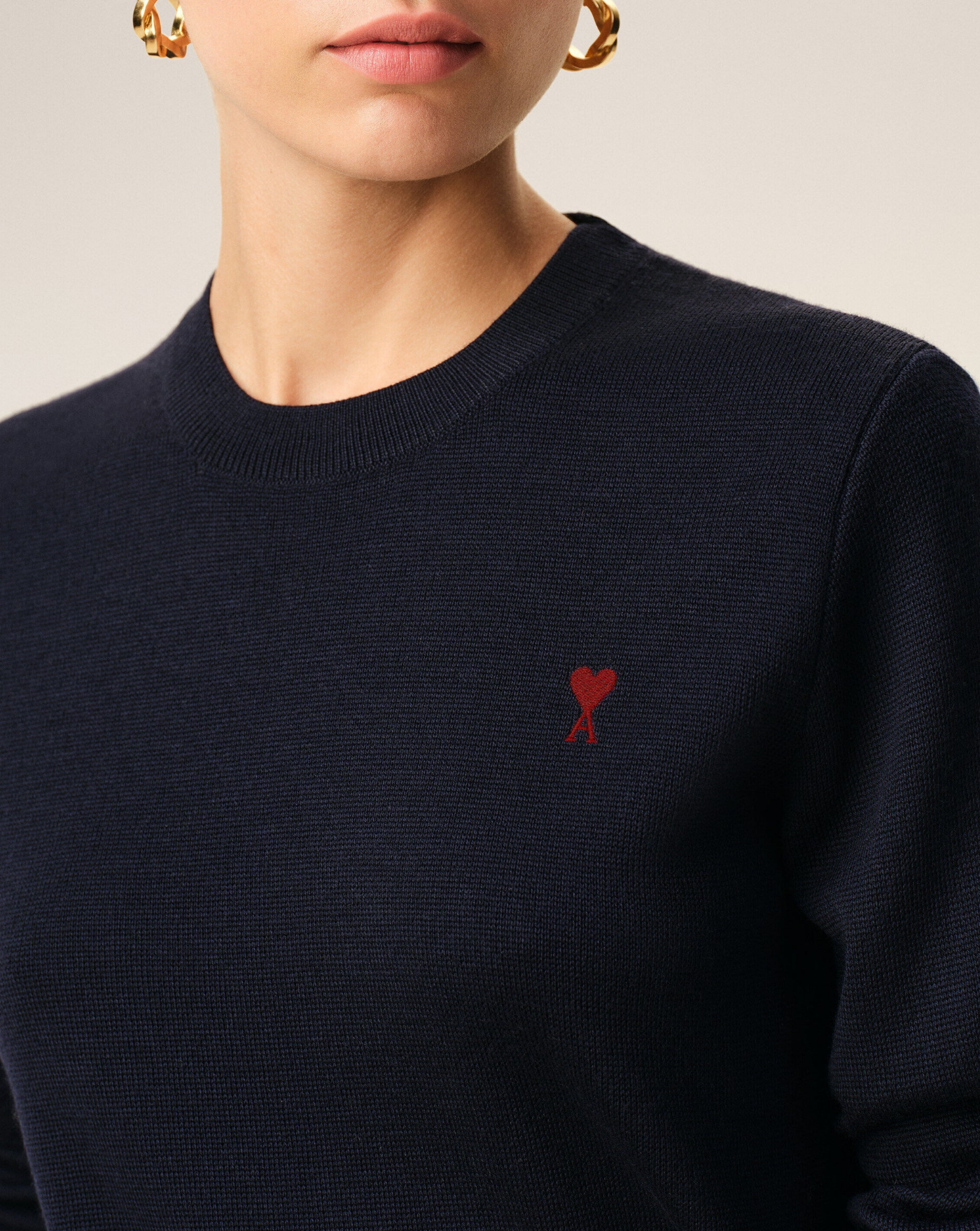 Jersey Ami Paris Ami de Coeur FKS826001 414 AMI PARIS 