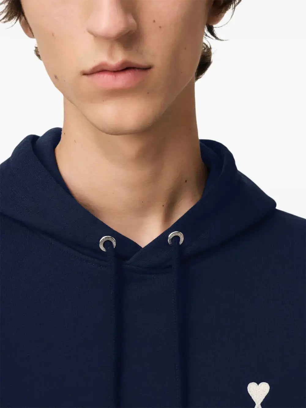 Sudadera Ami Paris Hoodie Off White Ami de Coeur HSW260 730430 AMI PARIS 