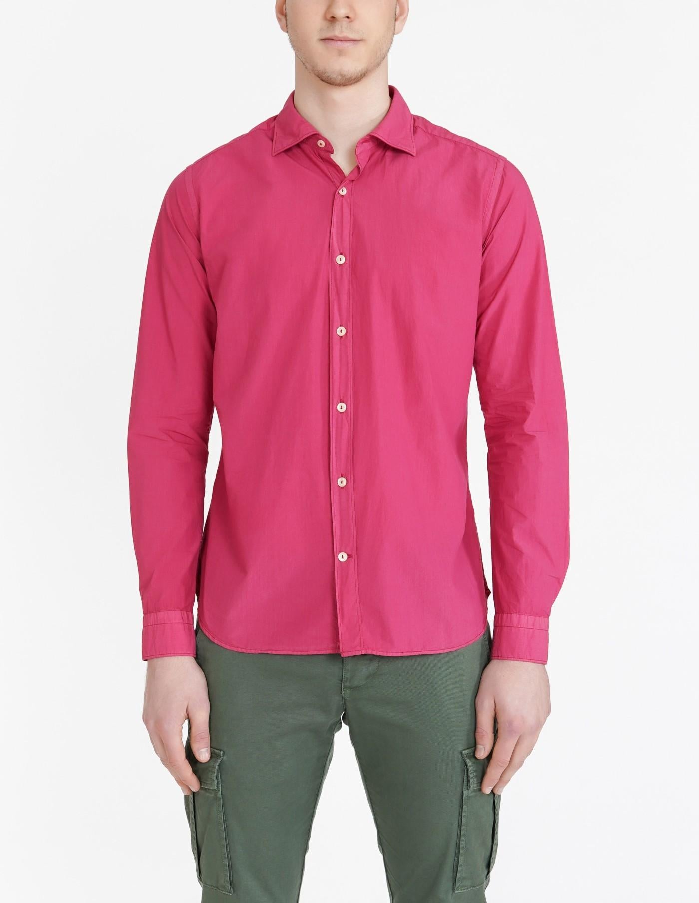 Camisa Tintoria Mattei Tinto in Cappo 1T5ZNB9UJ1 54 TINTORIA MATTEI 