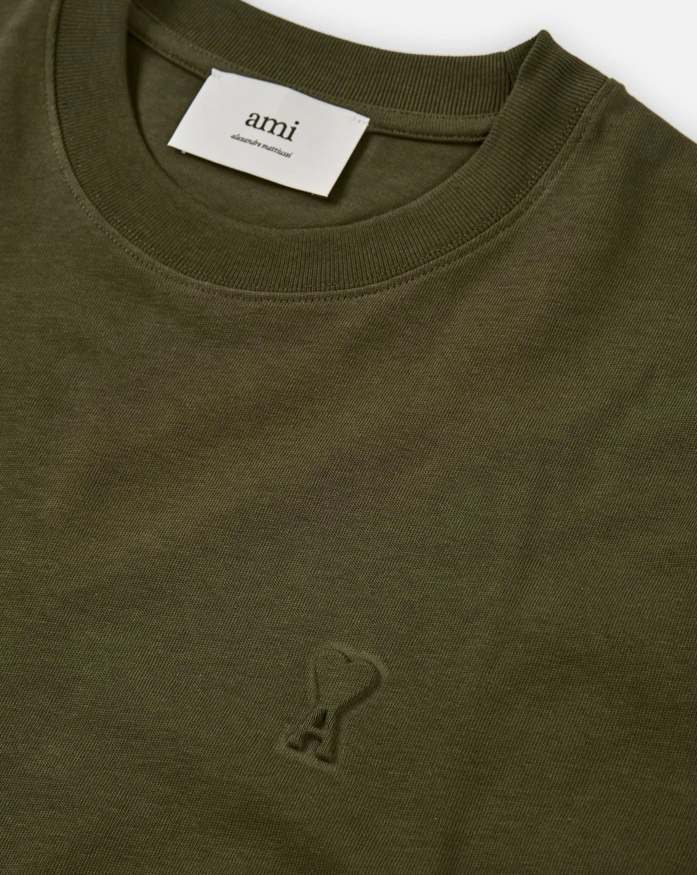 Camiseta Ami Paris Ami de Coeur Heavy Organic Cotton UTS027 726376 AMI PARIS 