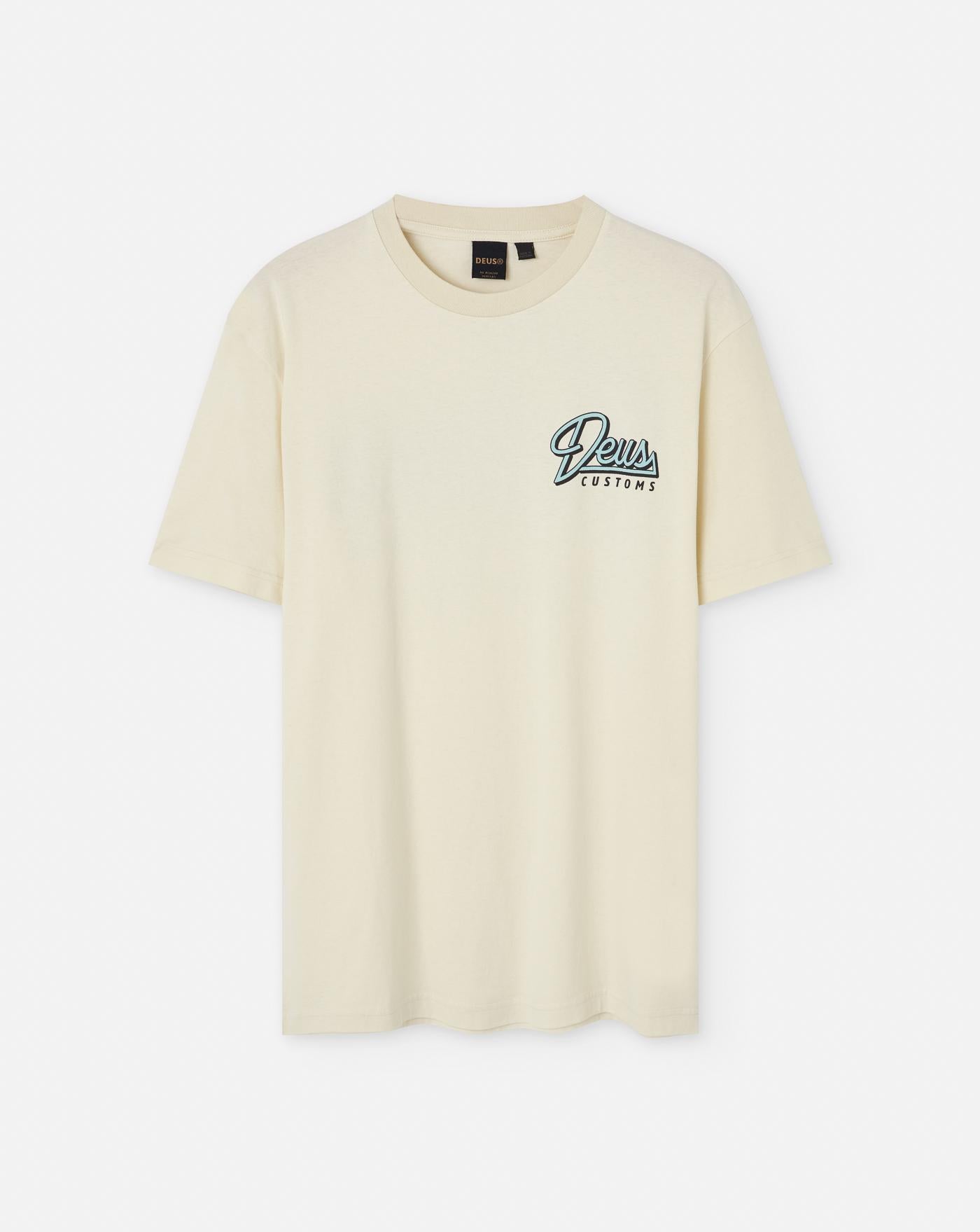 Camiseta Deus Ex Machina Conduit DMP251947A DIRTY WHITE DEUS EX MACHINA 