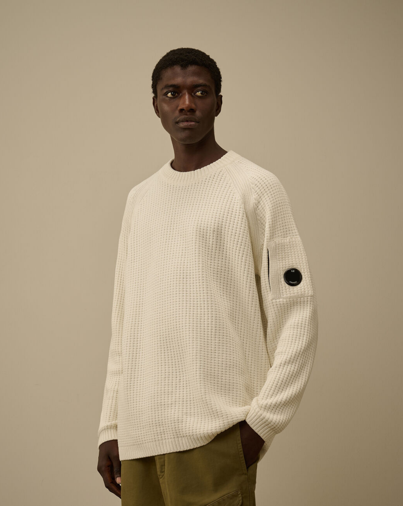 Jersey C.P. Company Chenilla Cotton 19CMKN023A005558G 103 C.P. COMPANY 