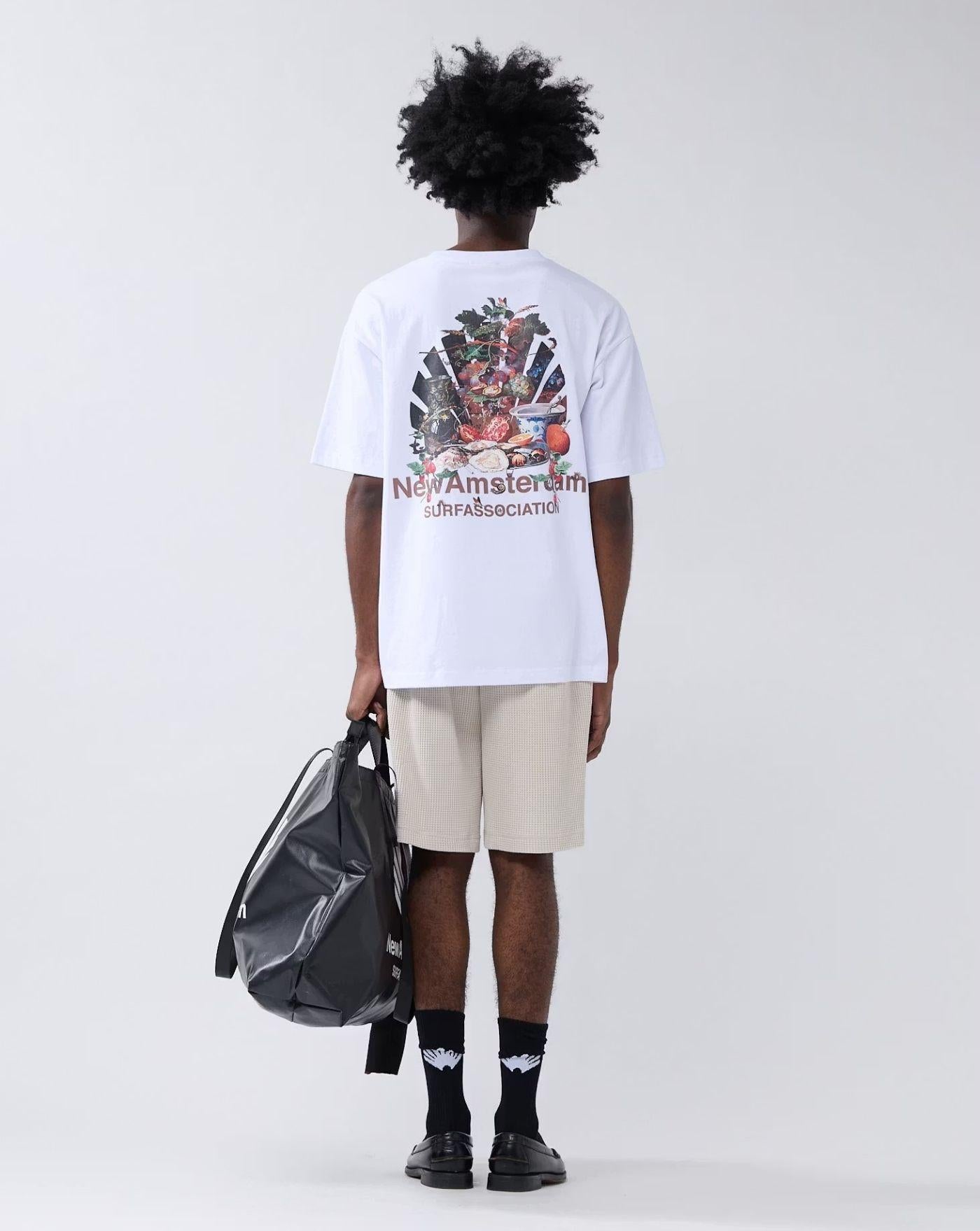 Camiseta New Amsterdam Buffet Tee 2502076001 WHITE NEW AMSTERDAM 