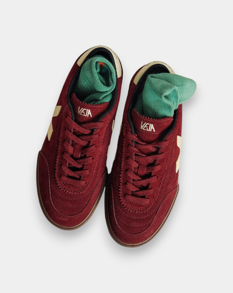 Zapatillas Panenka Suede Grenat FU0320897A SUN BARK VEJA 