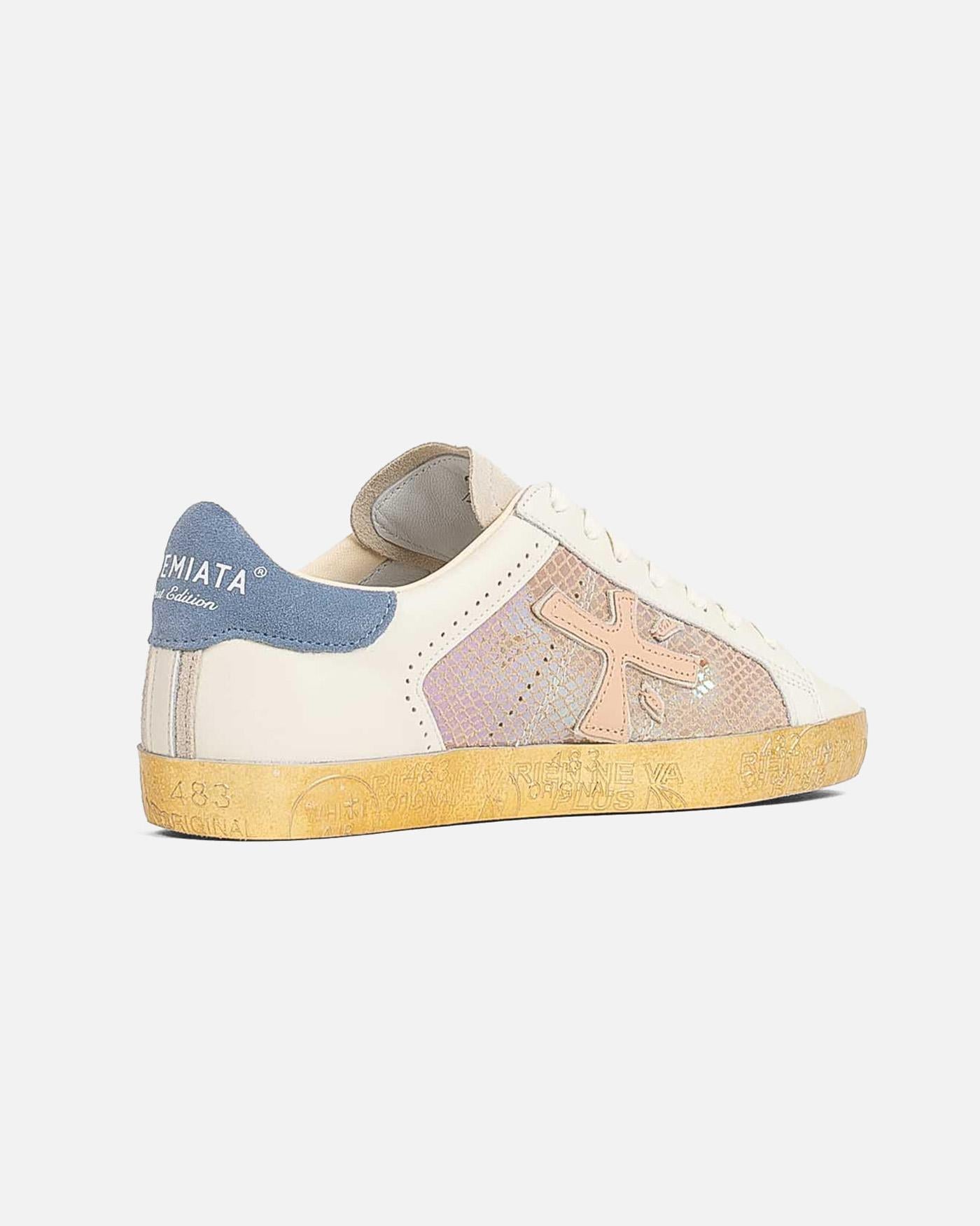 Zapatillas Premiata Stevend Var 6666 STEVEND VAR 6666 BEIGE/BLUE PREMIATA 