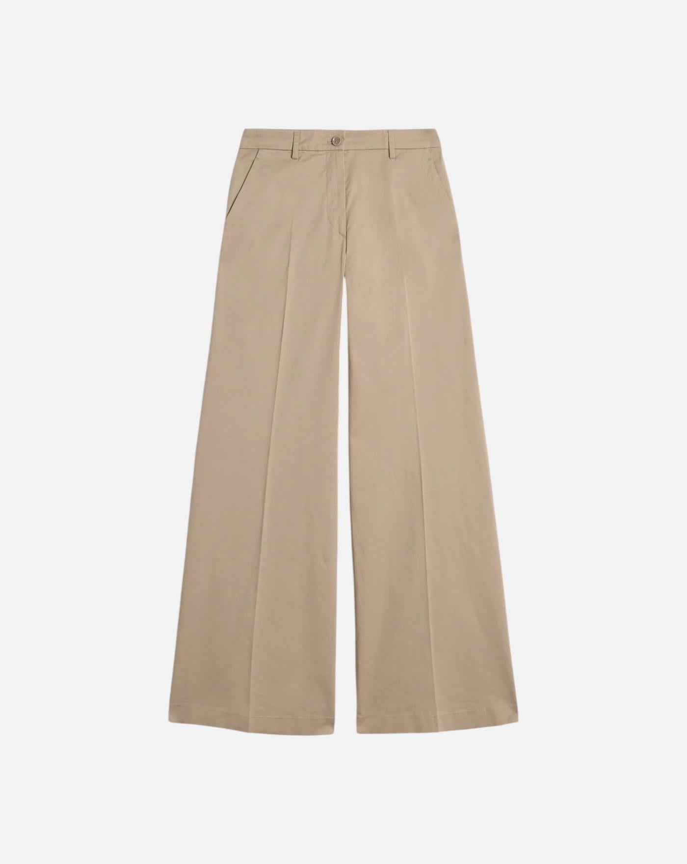 Pantalones Aspesi de Sarga de Algodon Elastico 26PG0190D023 10047 ASPESI 