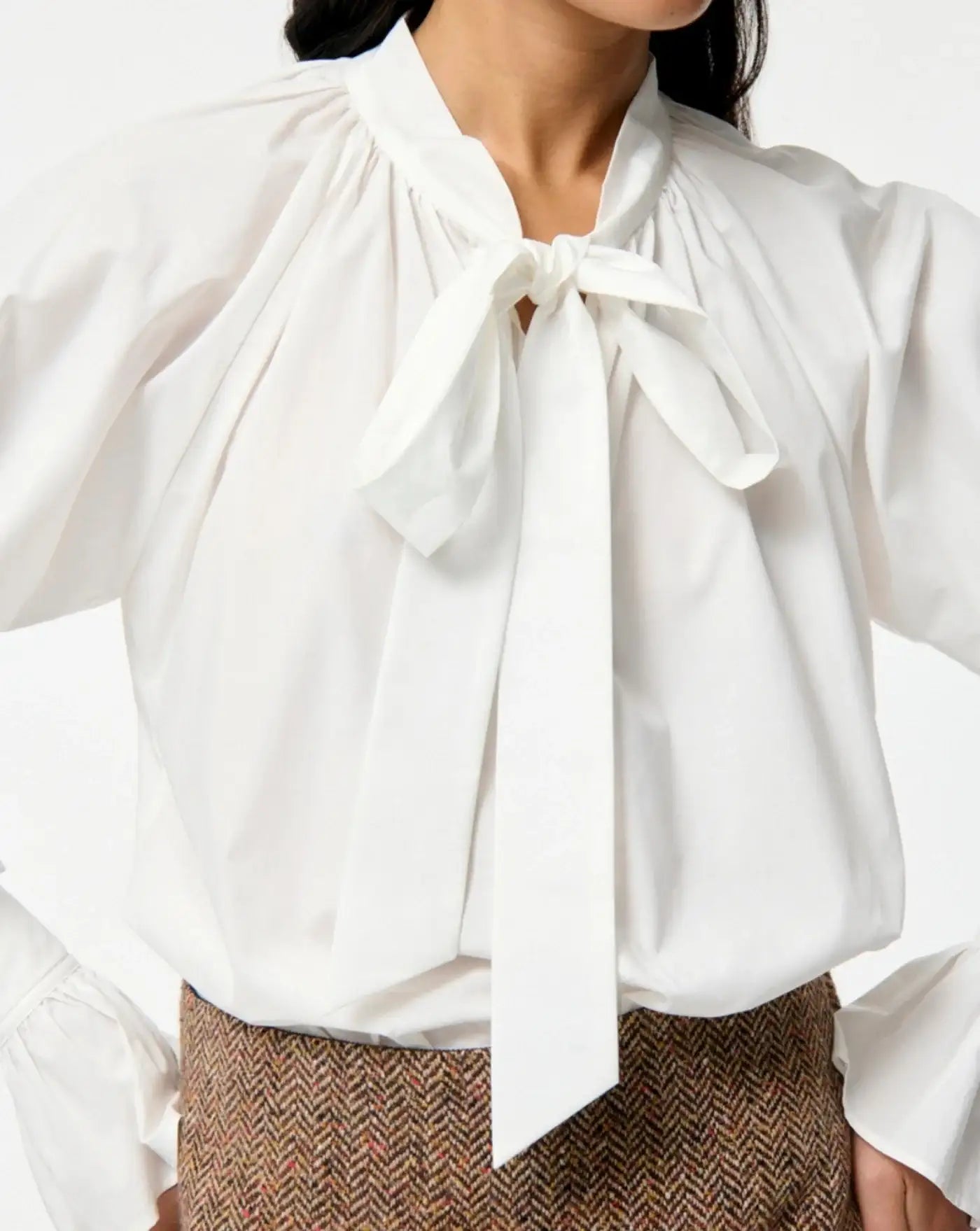 Blusa Vanessa Bruno Fatima 4EVA69V09816 WHITE VANESSA BRUNO 