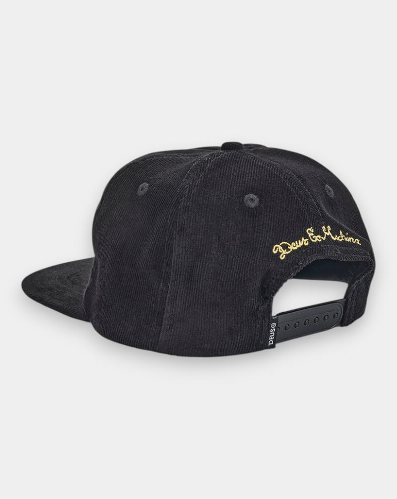 Gorra Deux Ex Machina Shield Cord DMF257249 BLACK DEUS EX MACHINA 