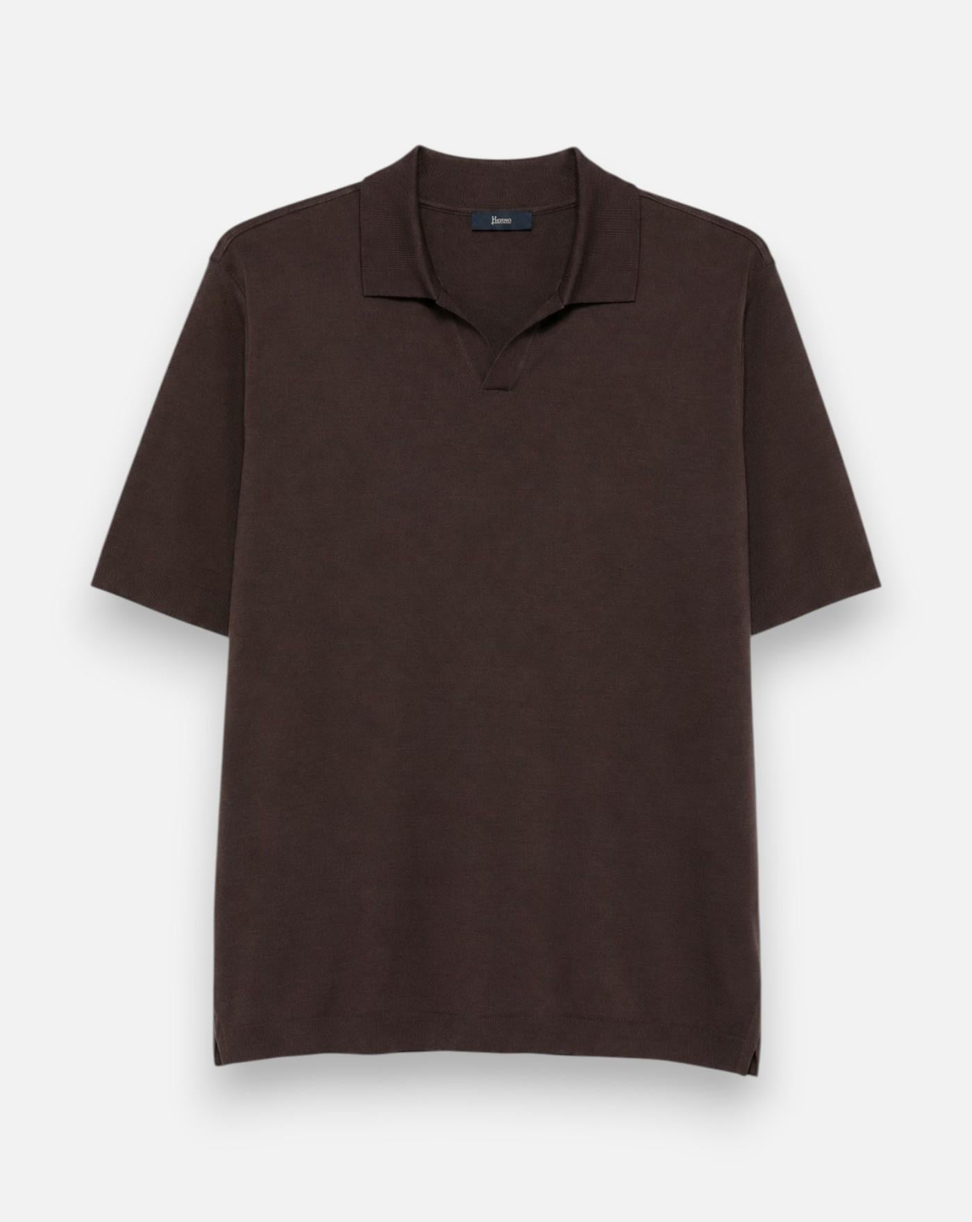Polo Herno Knitted polo shirt JV000004U 520598800 HERNO 