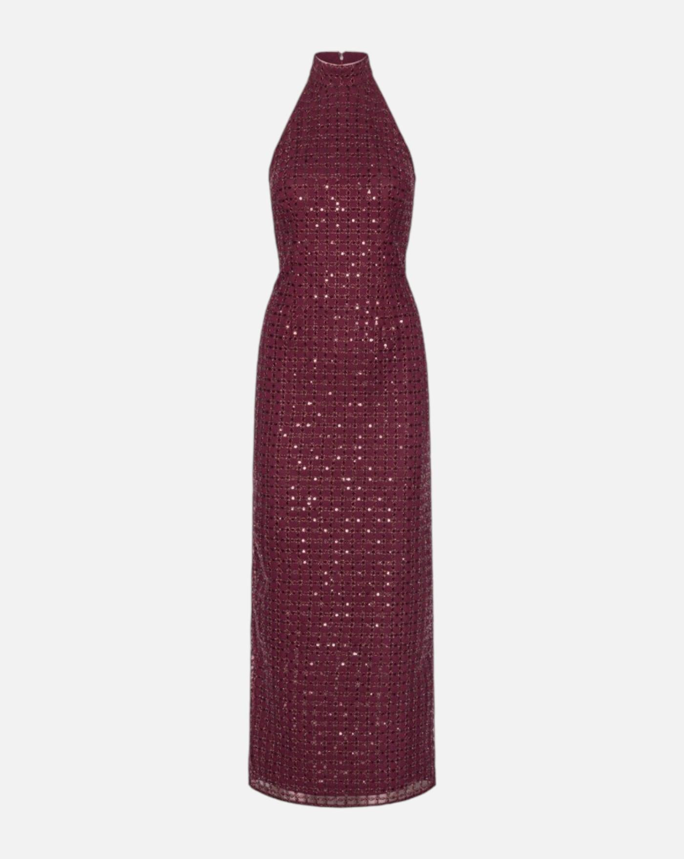 Vestido Rotate Beaded Maxi Dress 1162922734 2734 ROTATE 