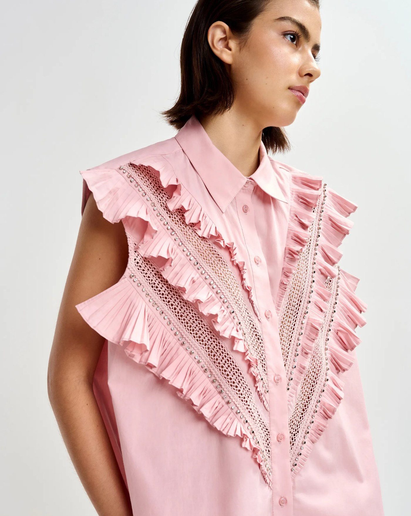 Blusa Essentiel Antwerp Jeandarlene Sleeveless Shirt JEANDARLENE SP19 ESSENTIEL ANTWERP 