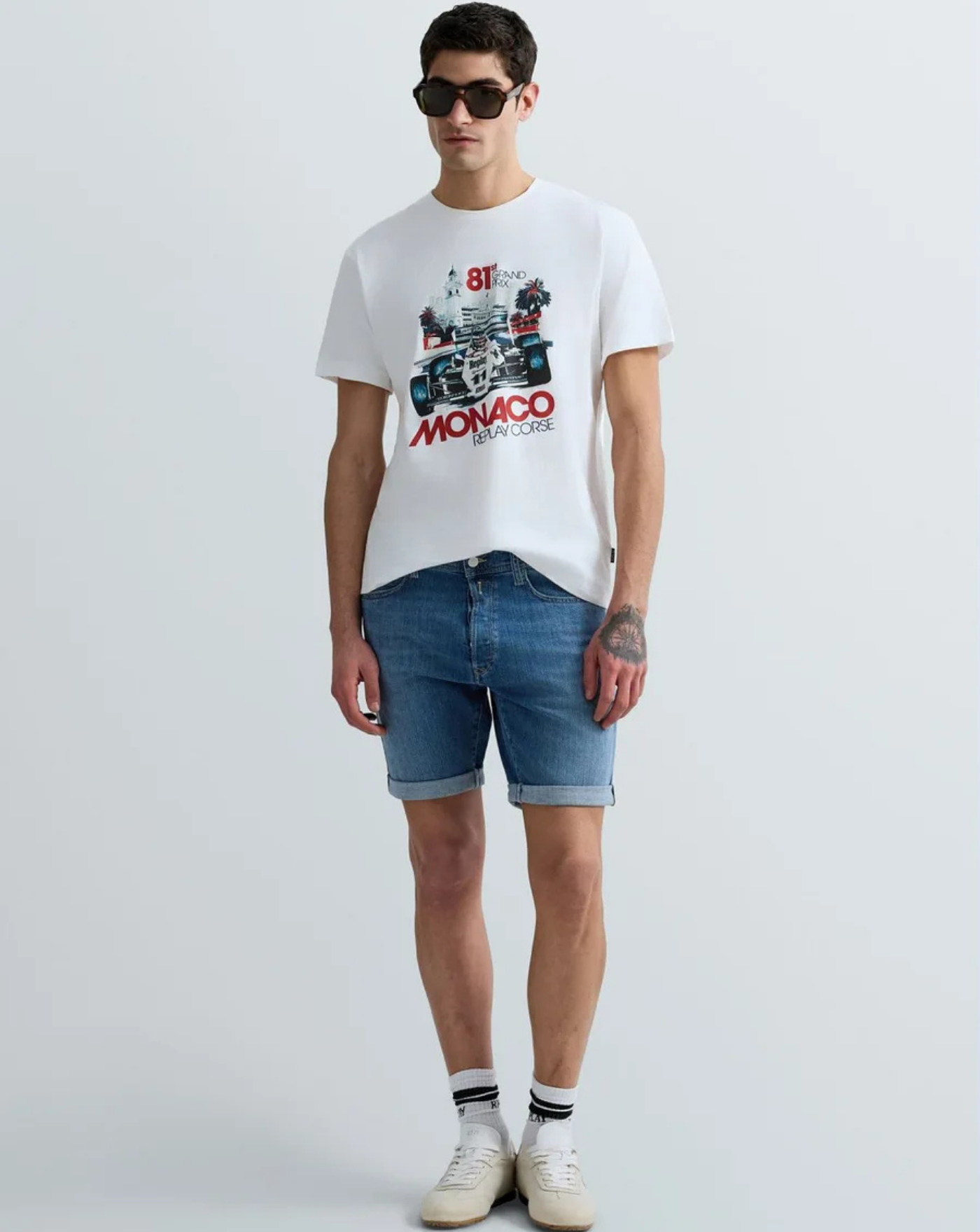 Bermudas Tapered Fit Rbj.981 MA981Y000685194 009 REPLAY 