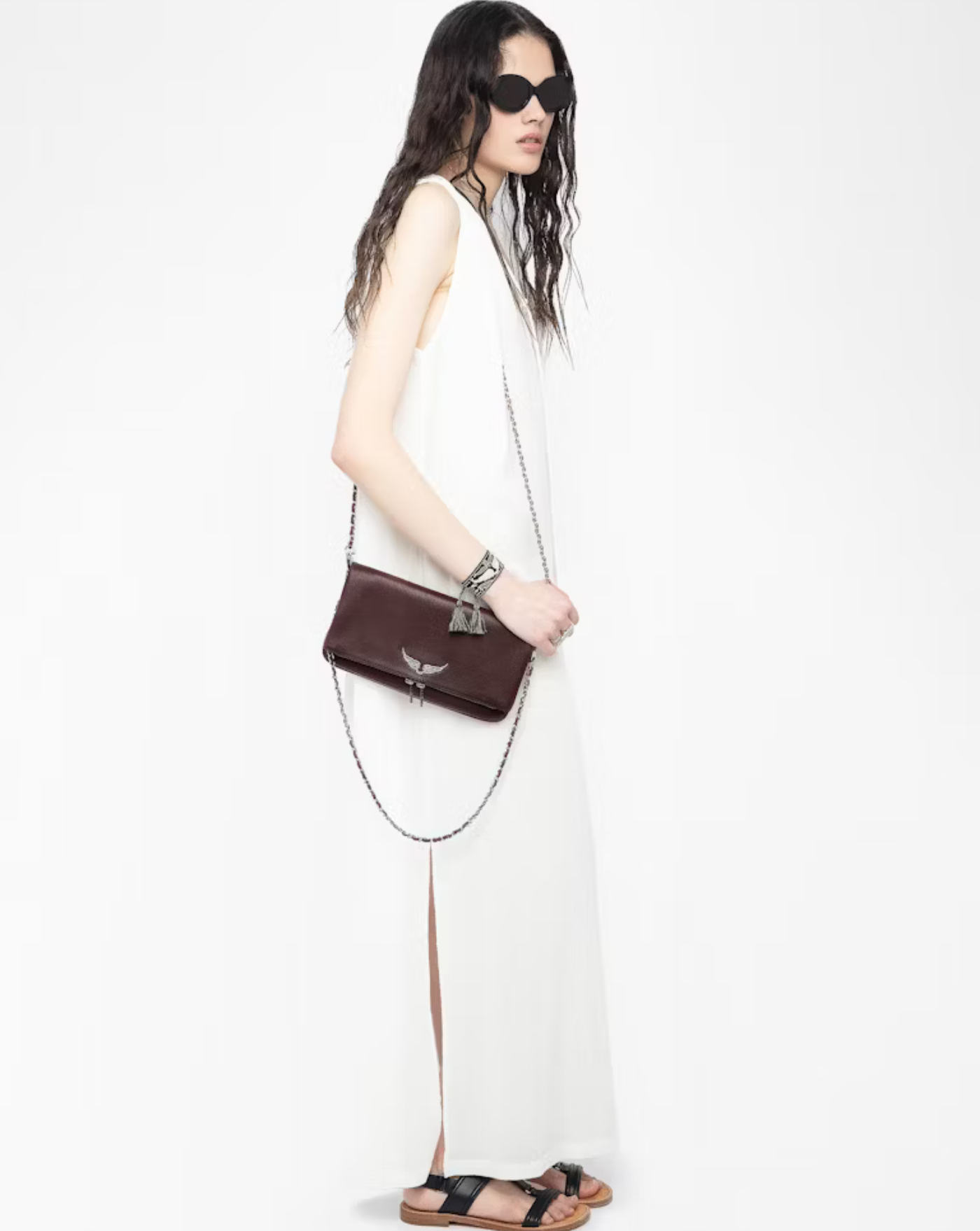 Bolso Zadig & Voltaire Rock Grained Leather LWBA00001 FIERCE 608 ZADIG & VOLTAIRE 