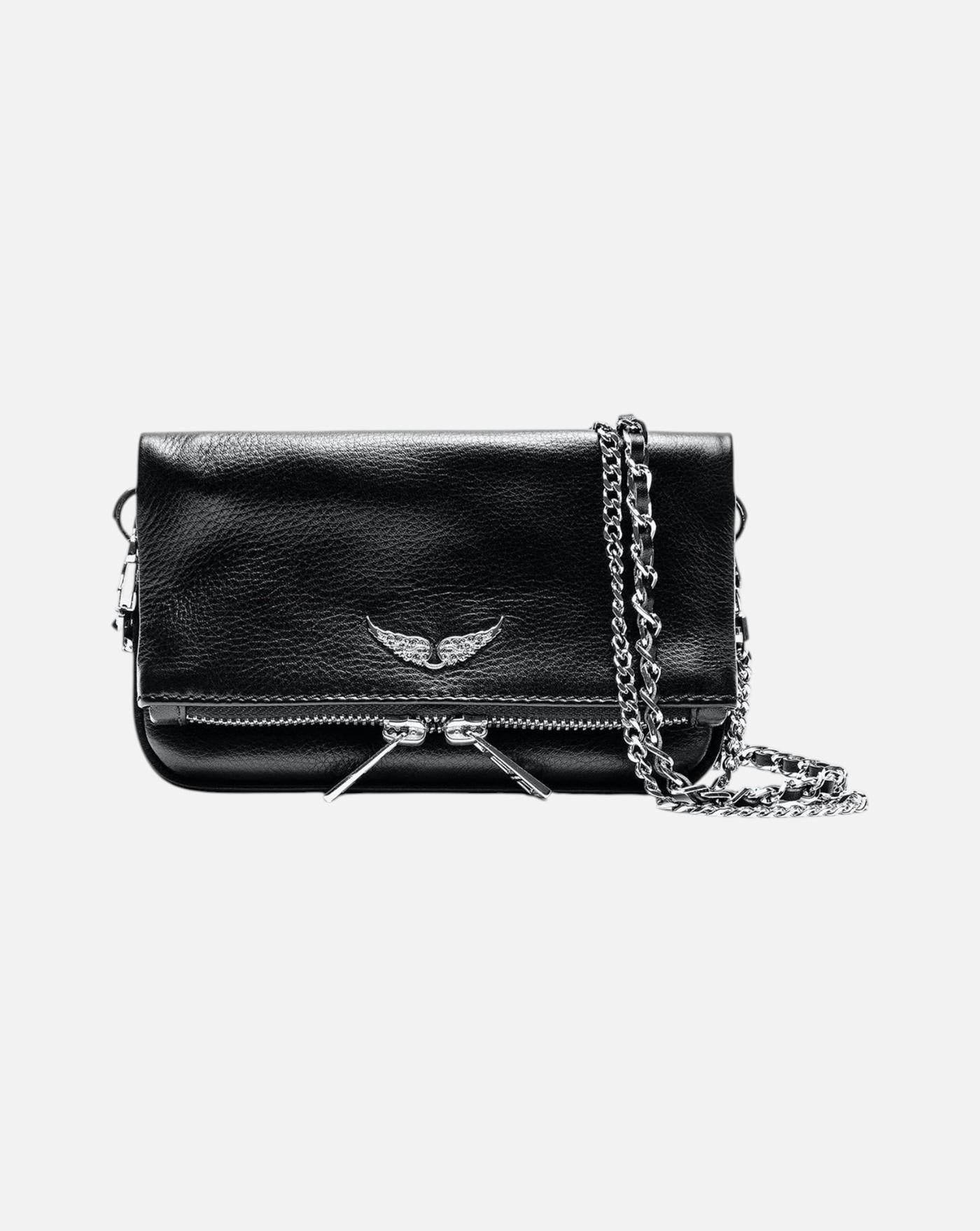 Bolso Zadig & Voltaire ROCK NANO GRAINED LEATHER<BR/> LWBA03975 011 ZADIG & VOLTAIRE 