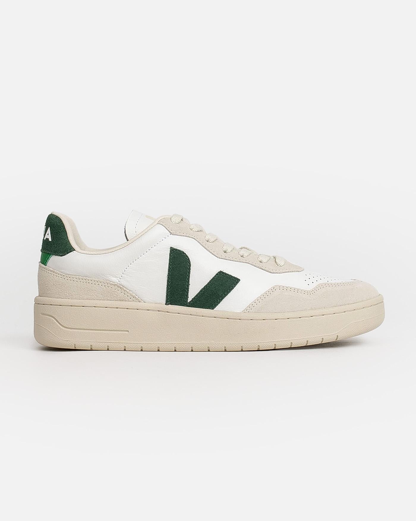 Zapatillas Veja V-90 O.T. Leather Extra White Cyprus VD2003384B EXTRA-WHITE-CYPRUS VEJA 