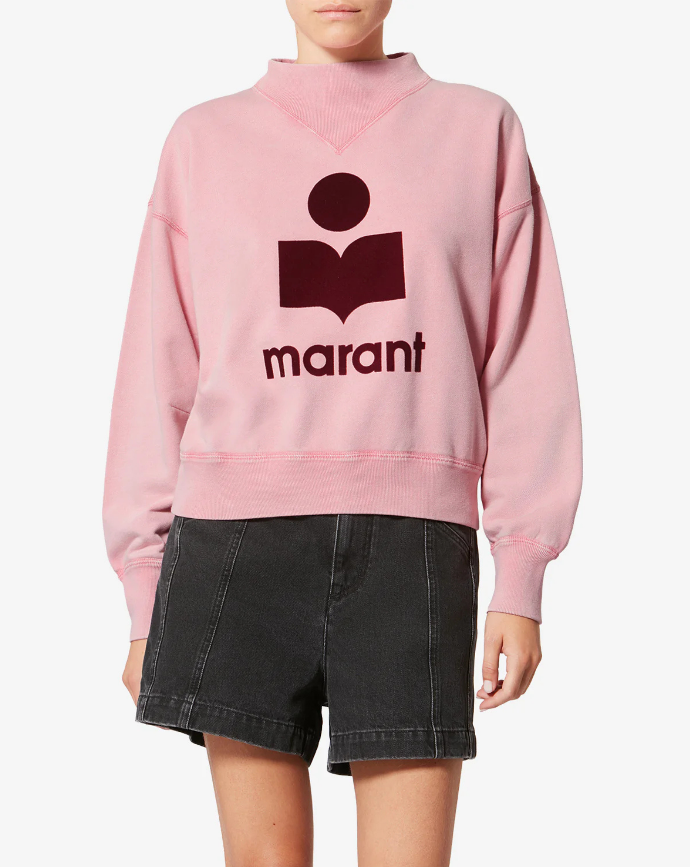 Sudadera Isbael Marant Moby SW0003FAD1M04E BGBY ISABEL MARANT 