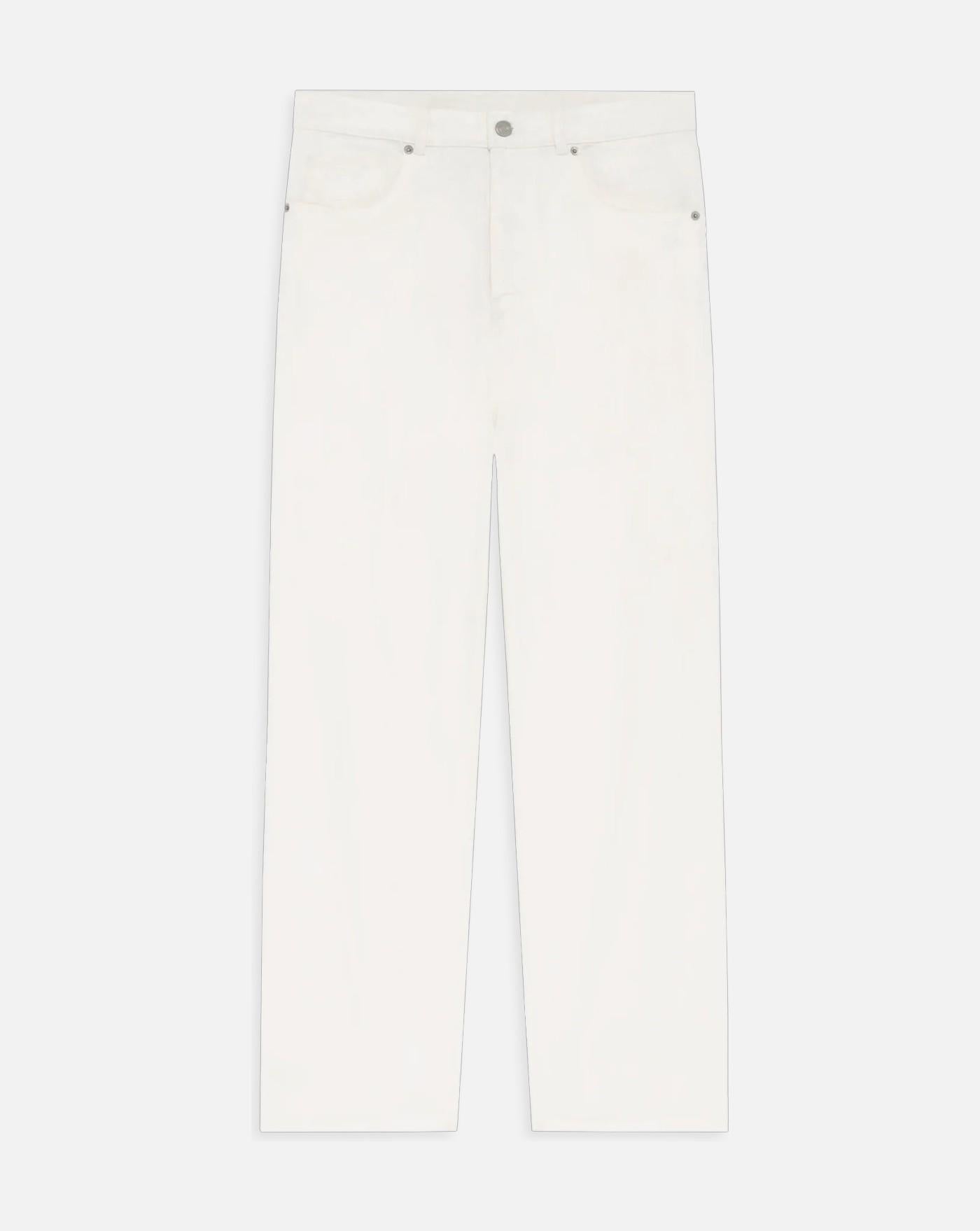 Pantalones Drole de Monsieur Jean Straight Off White BP199 CO285 OW DROLE DE MONSIEUR 
