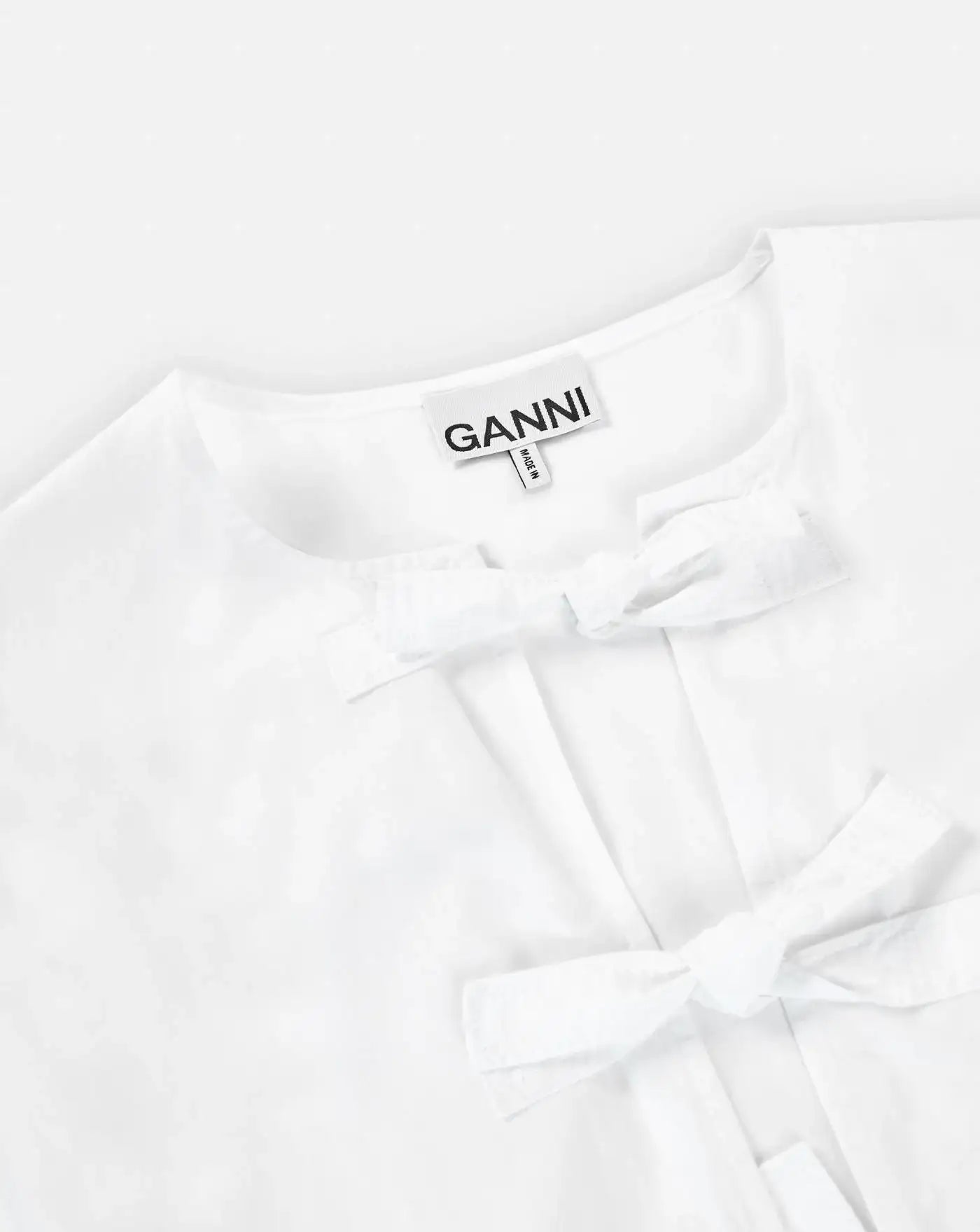 Blusa Ganni Peplum F7364 151 GANNI 
