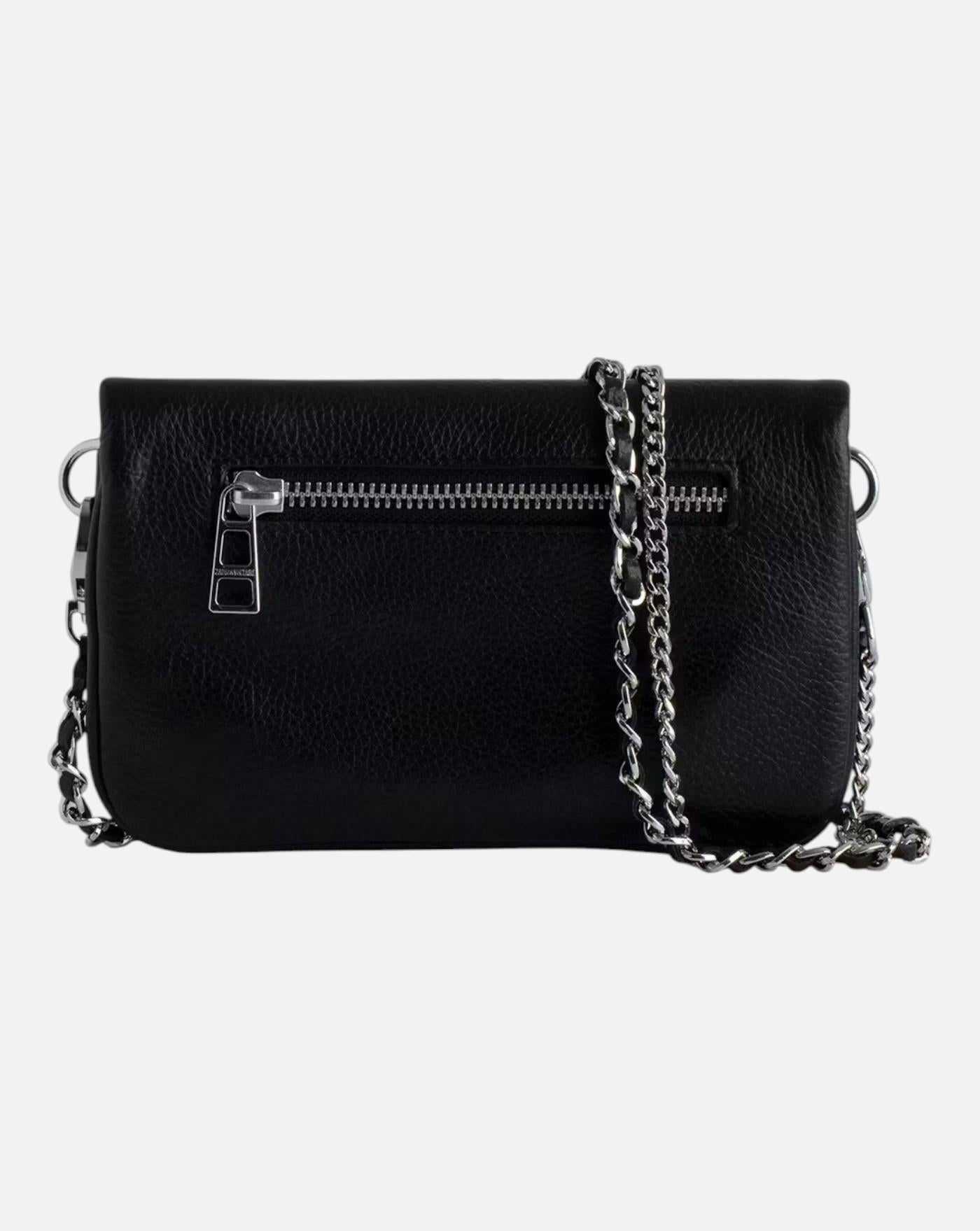 Bolso Zadig & Voltaire ROCK NANO GRAINED LEATHER<BR/> LWBA03975 011 ZADIG & VOLTAIRE 
