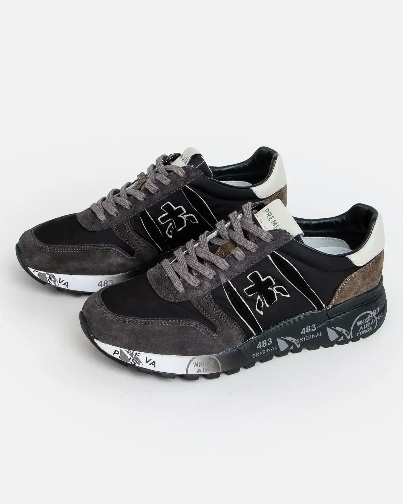 Zapatillas Premiata Lander Var 4951 LANDER 4951 BLACK PREMIATA 