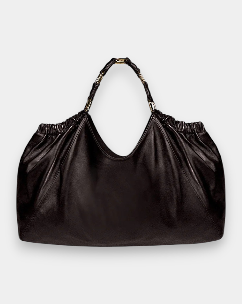 Bolso Anine Bing Medium Kate Tote A133086DBN1 DARK BROWN ANINE BING 