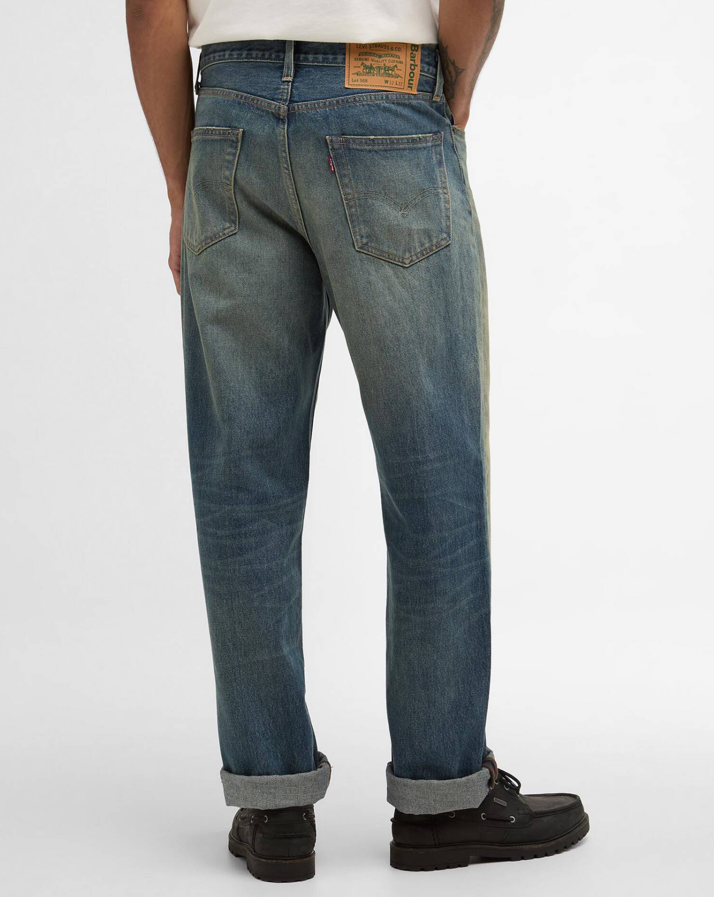 Denim Barbour x Levi's 568 Loose Jeans MTR0791NY 31 BARBOUR 