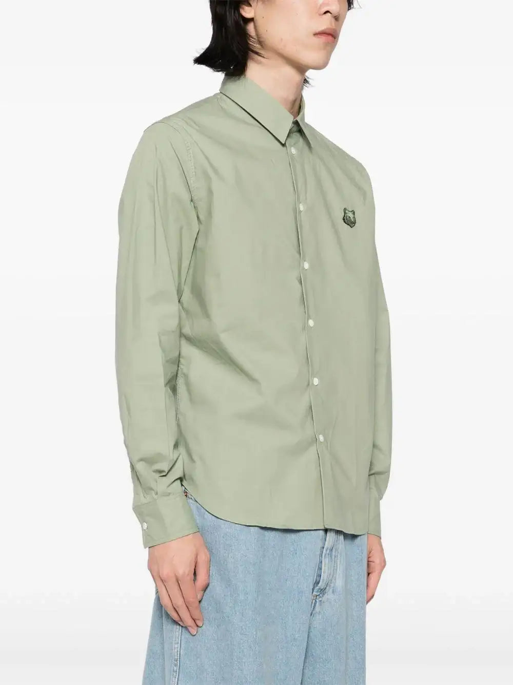 Camisa Maison Kitsuné Bold Fox Head MM00403WC5042 0078 MAISON KITSUNE 