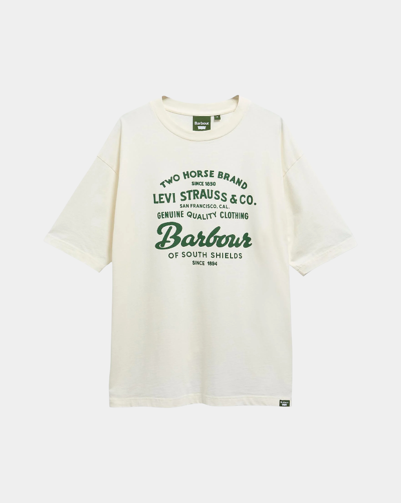 Camiseta Barbour x Levi's Graphic T-Shirt MTS1513WH 32 BARBOUR 