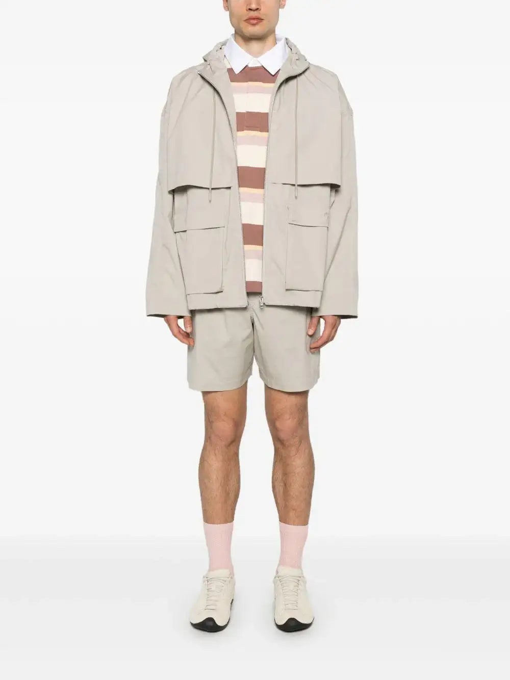 Bermuda Maison Kitsuné Elasticated OM01414WW9020 0119 MAISON KITSUNE 