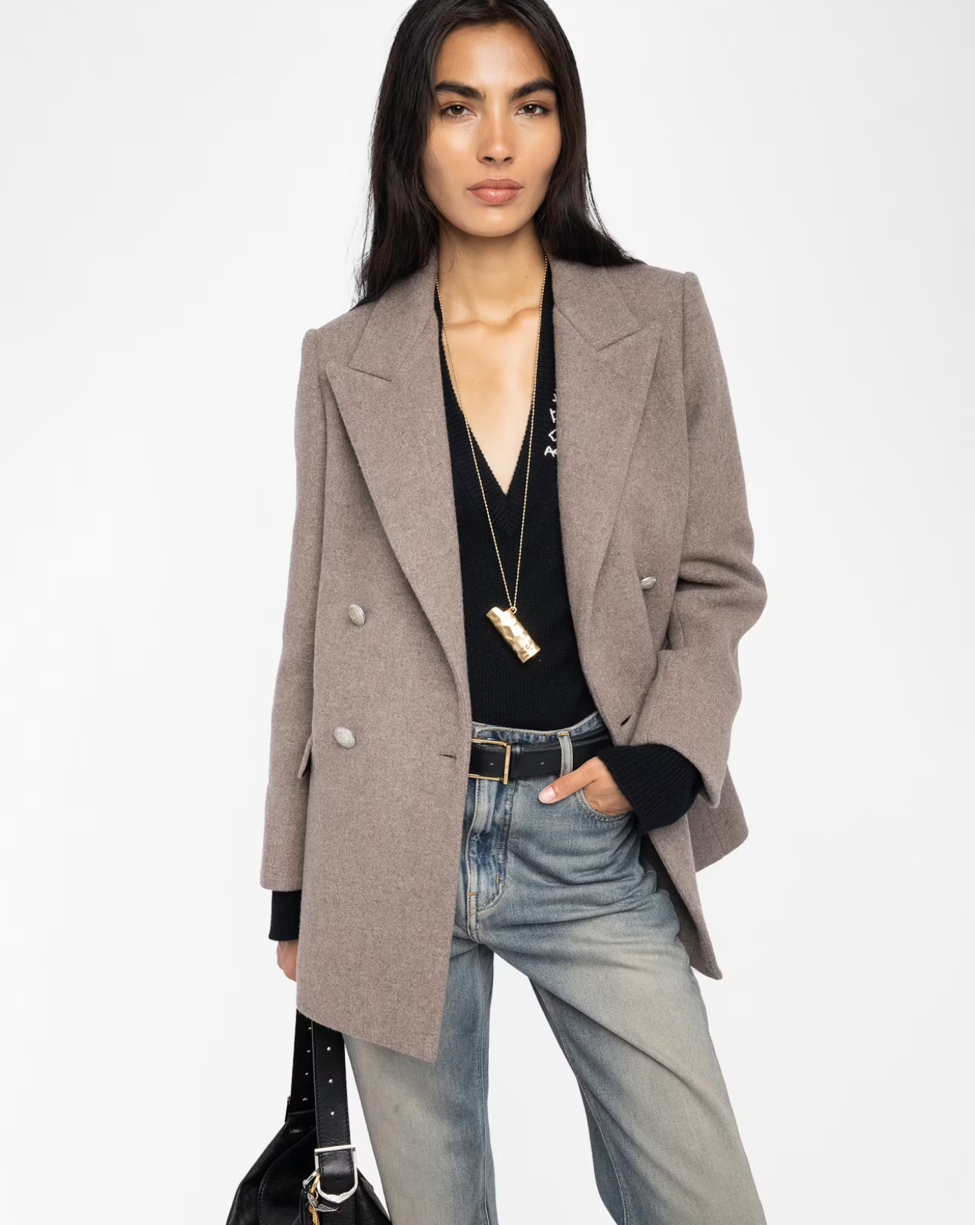 Abrigo Zadig & Voltaire Miew WWCO01238 WOOD ZADIG & VOLTAIRE 