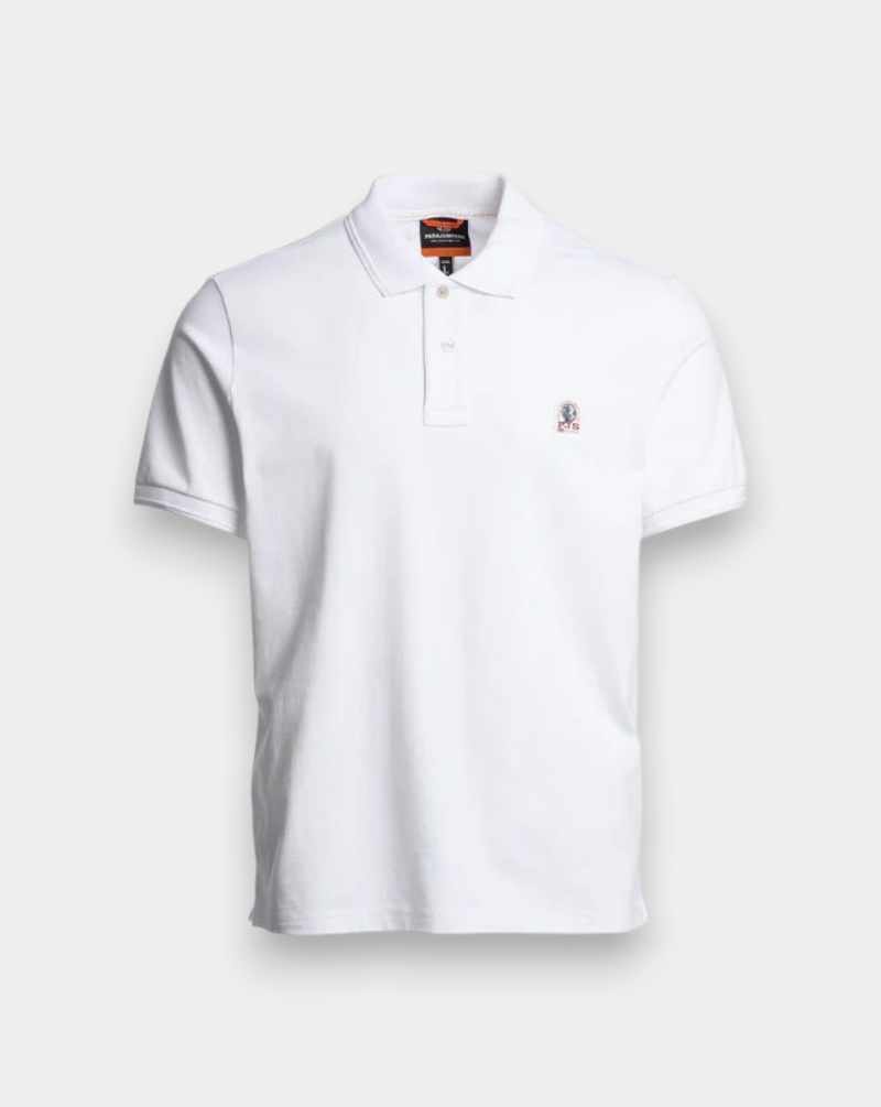 Polo Parajumpers Wellignton 26SMPMPOEK01 WHITE PARAJUMPERS 
