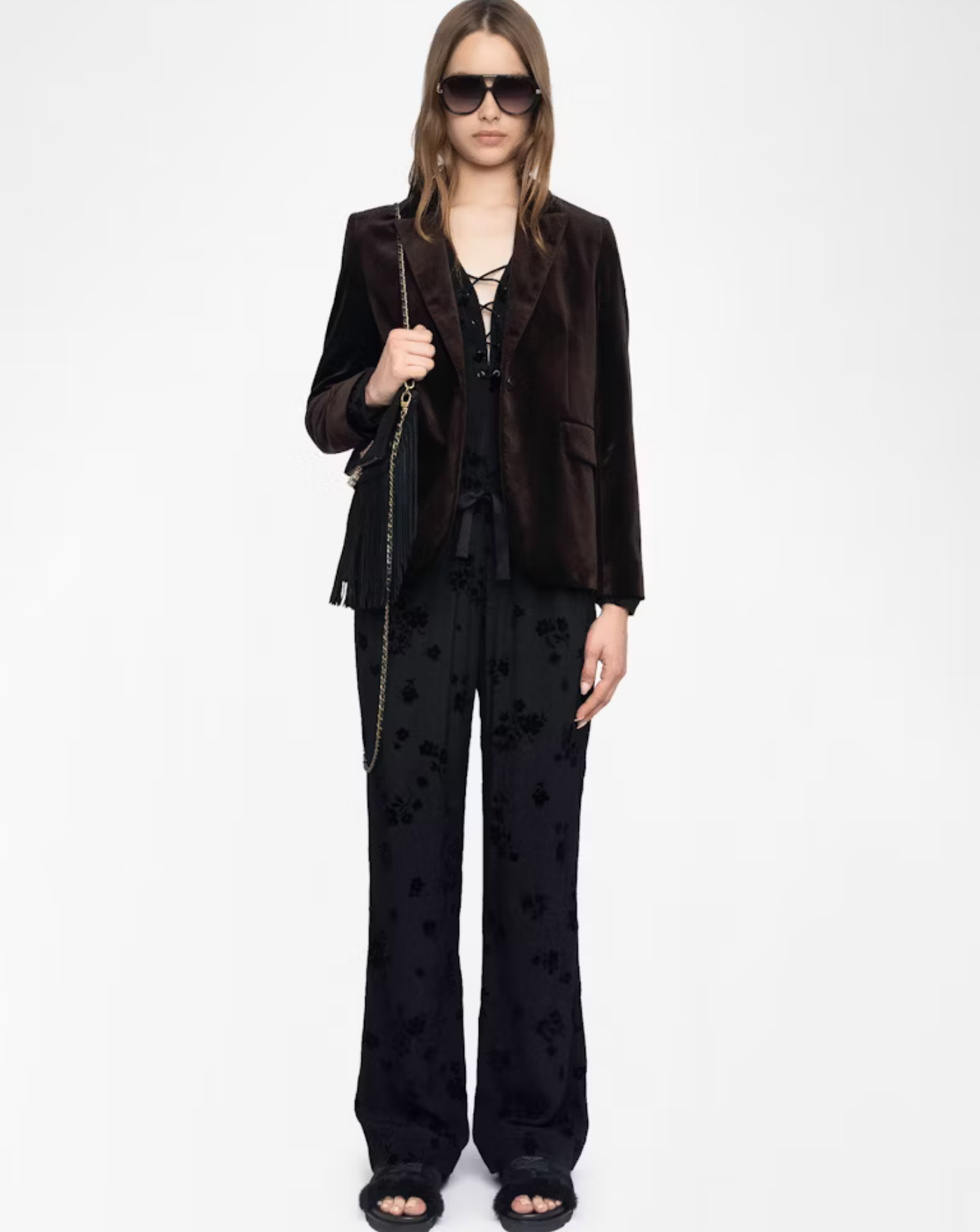 Pantalon Zadig & Voltaire Poma WWPA01877 011 ZADIG & VOLTAIRE 