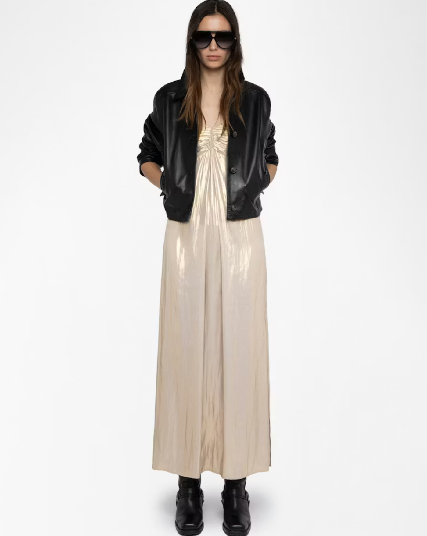 Vestido Zadig & Voltaire Rippie WWDR02613 700 ZADIG & VOLTAIRE 