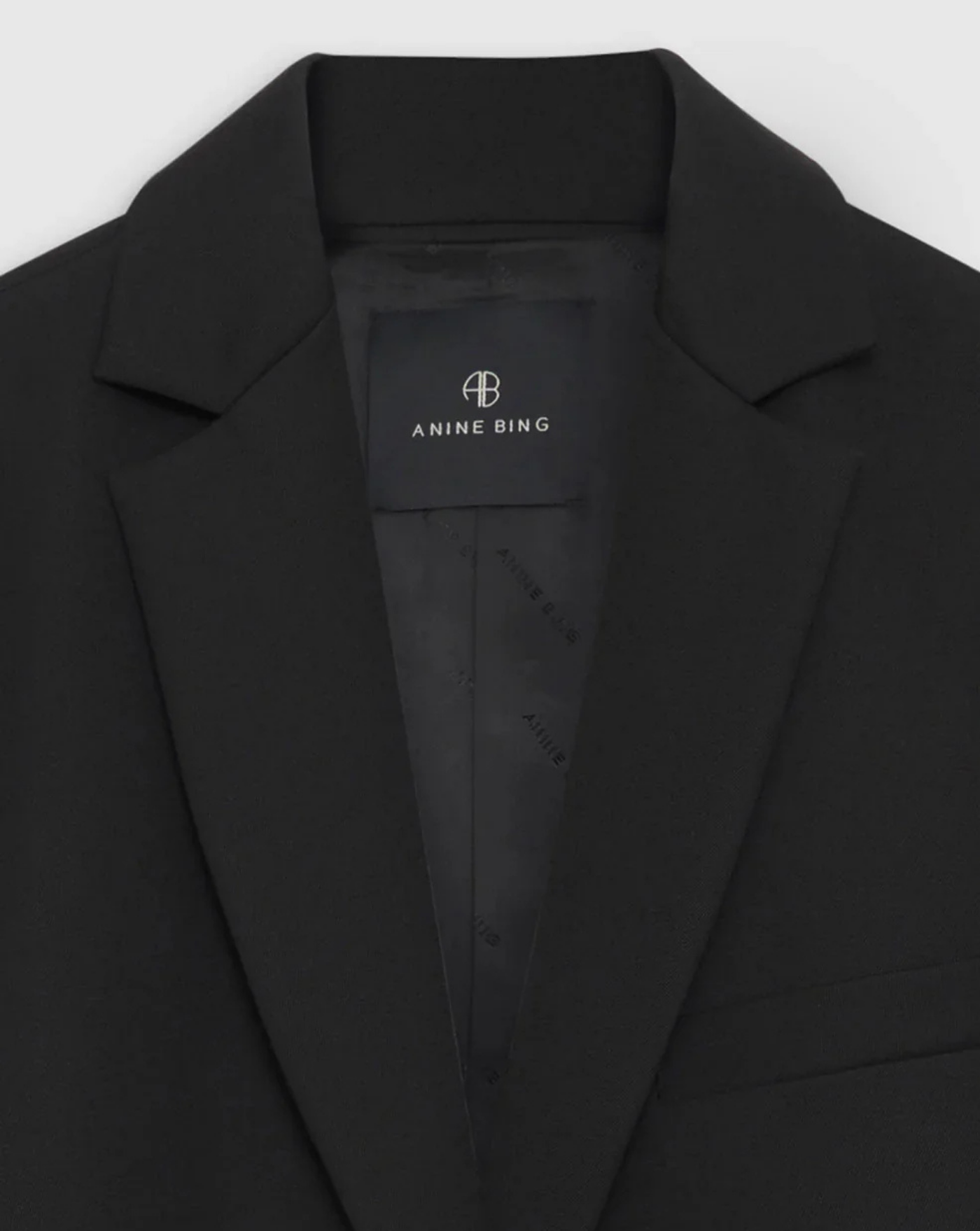 Americana Anine Bing Quinn A017073001 BLACK ANINE BING 