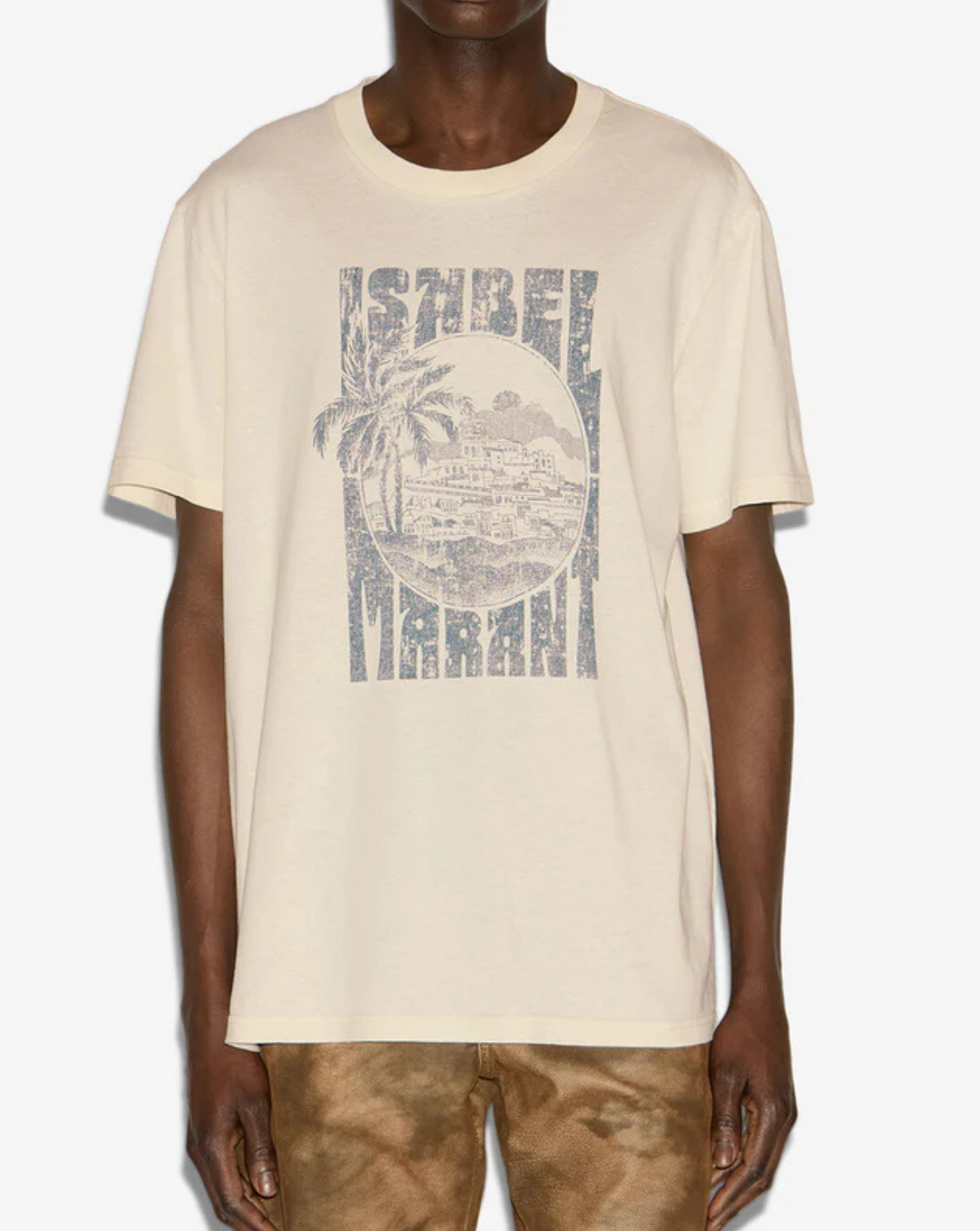 Camiseta Isabel Marant Honore TS0052HB C3N09H 23EC ISABEL MARANT 