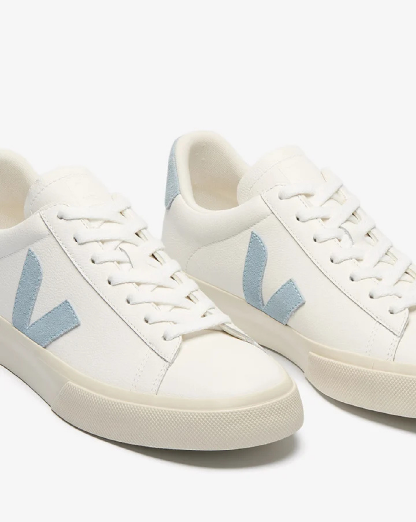 Zapatillas Veja Campo Leather Extra White Steel CP0520784A WHITE STEEL VEJA 
