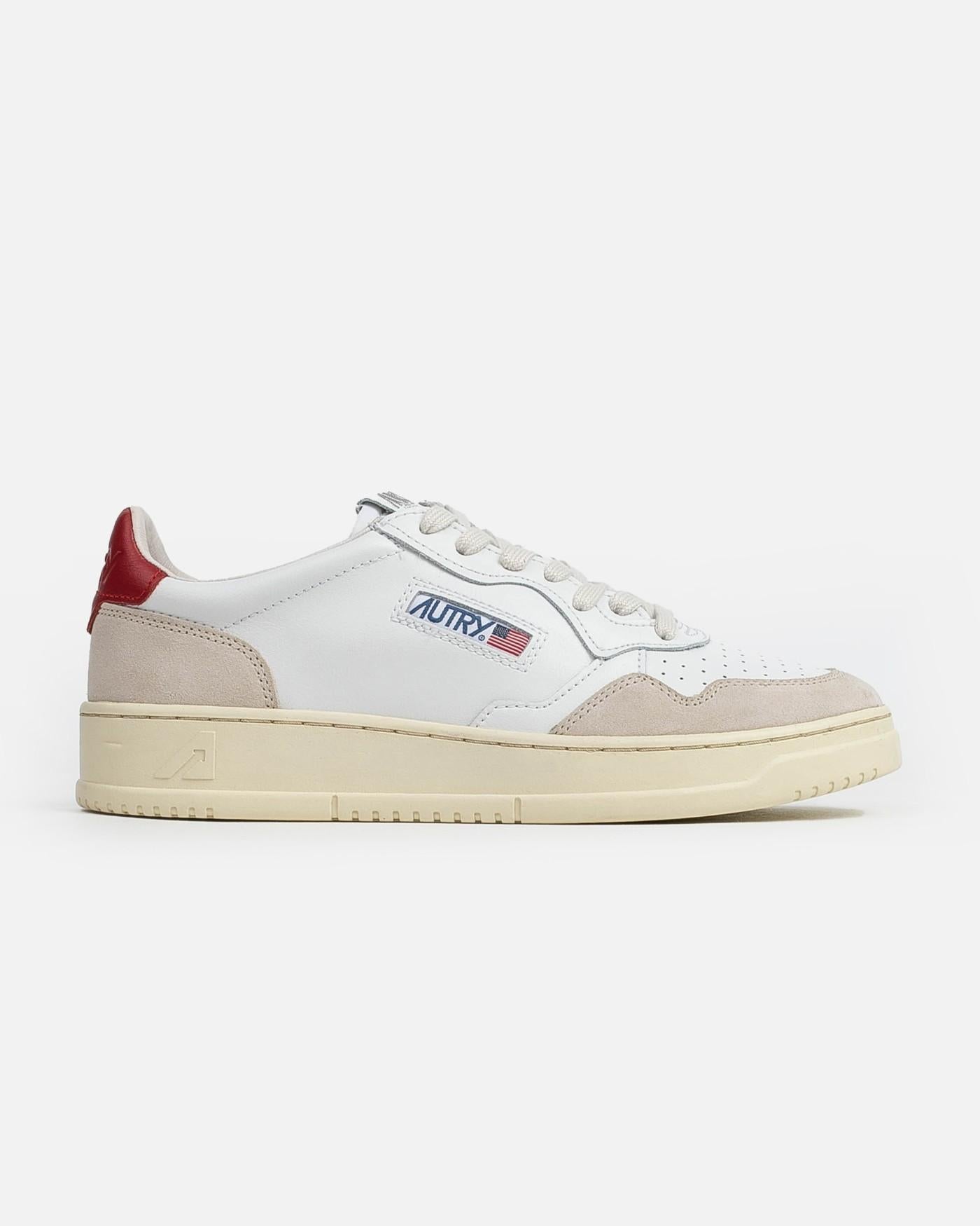 Zapatillas Autry AULM LS43 AULM LS43 WHT/RED AUTRY 