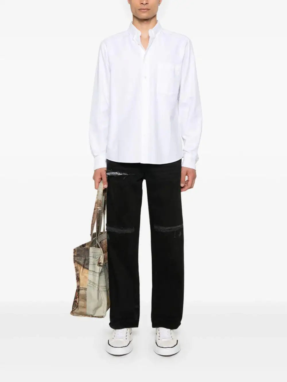 Camisa Marant Jasolo CH0041HAB1I14H 20WH ISABEL MARANT 