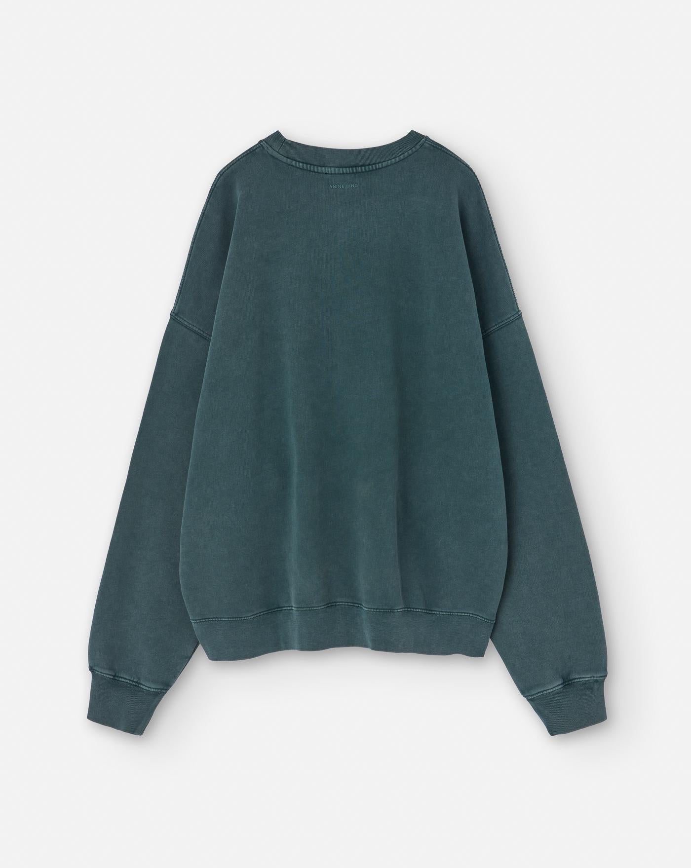 Sudadera Anine Bing Miles A0810025310 GREEN ANINE BING 