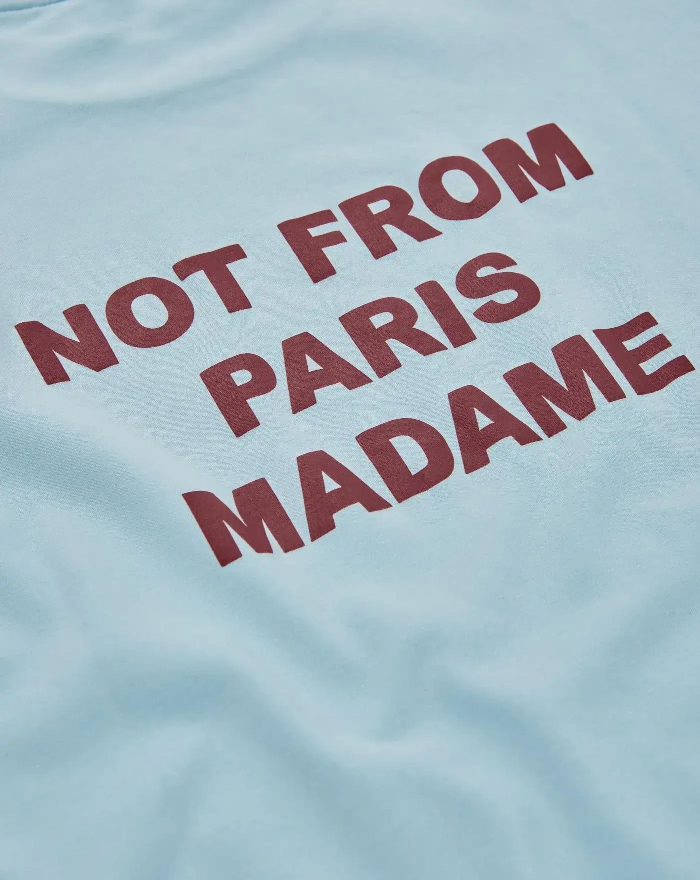 Camiseta Drole de Monsieur Le T-Shirt Slogan TS203 CO002 LBE DROLE DE MONSIEUR 