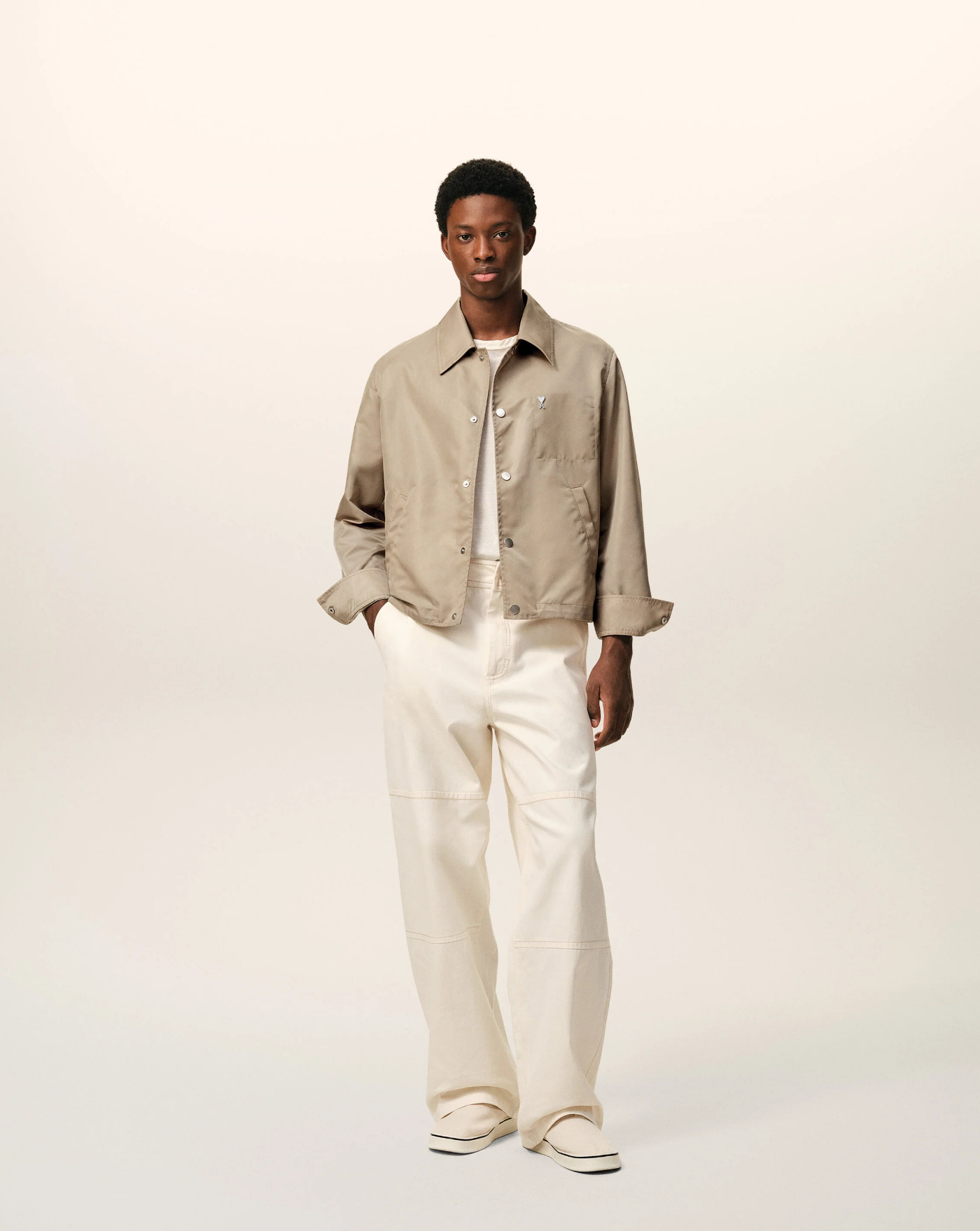 Chaqueta Ami Paris Nylon UJK872PA0037 A036 AMI PARIS 