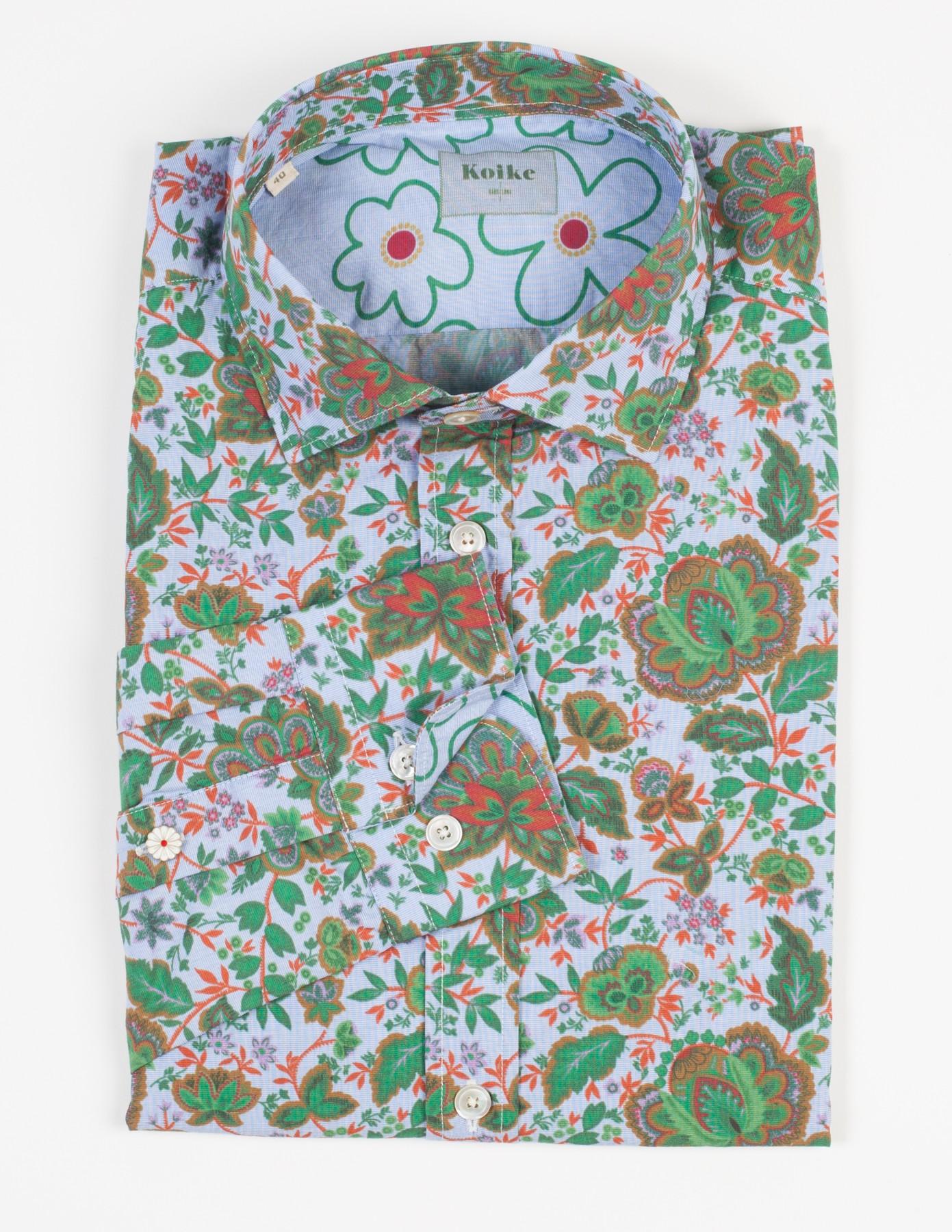 Camisa Koike Estampada 3001 V079 01 25 KOIKE 