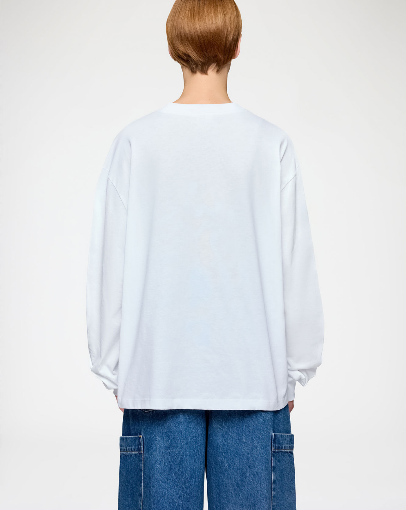 Camiseta Ganni Raspberry A1050141 151BRIGHT WHITE GANNI 