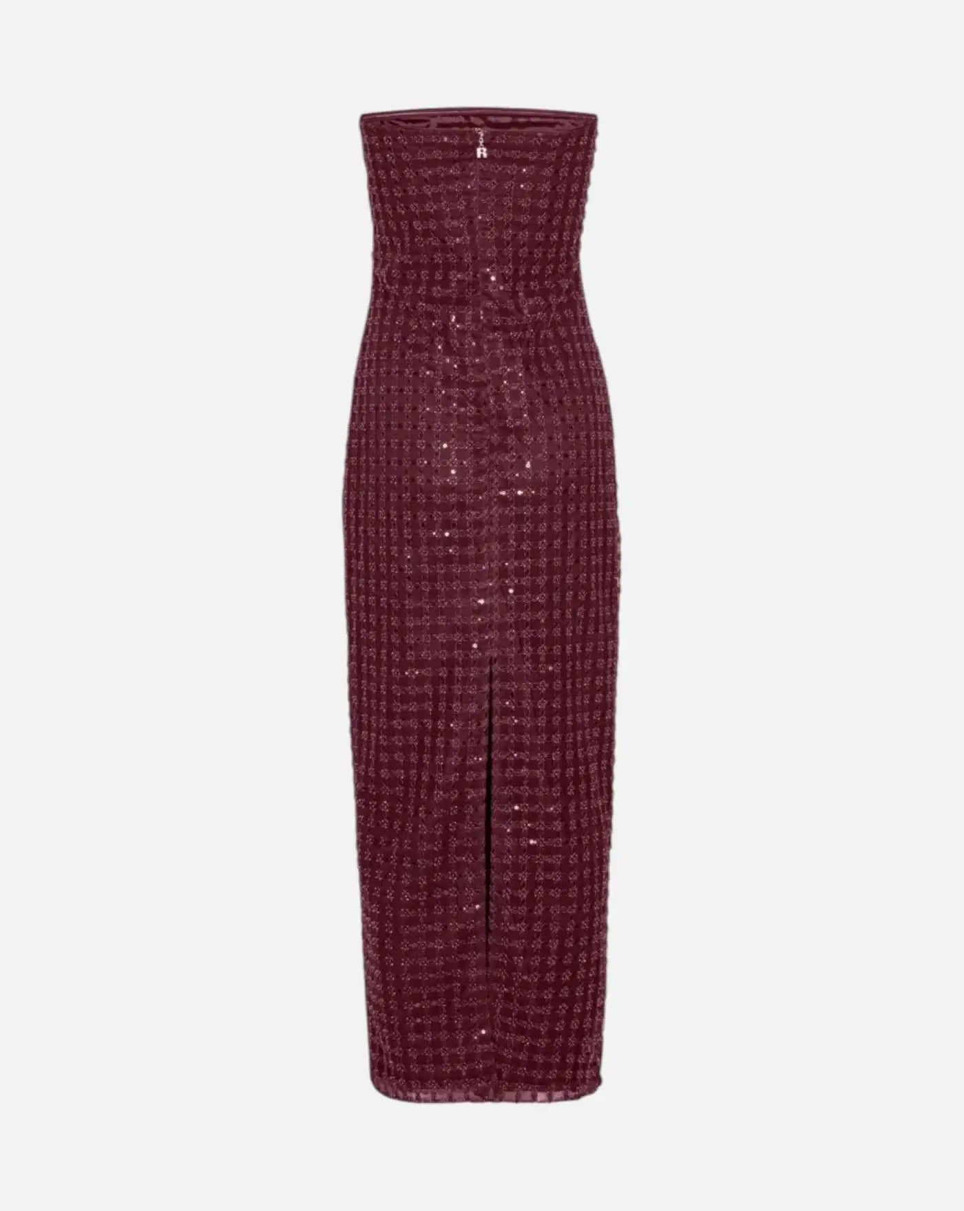 Vestido Rotate Beaded Maxi Tube Dress 1150492734 2734 ROTATE 
