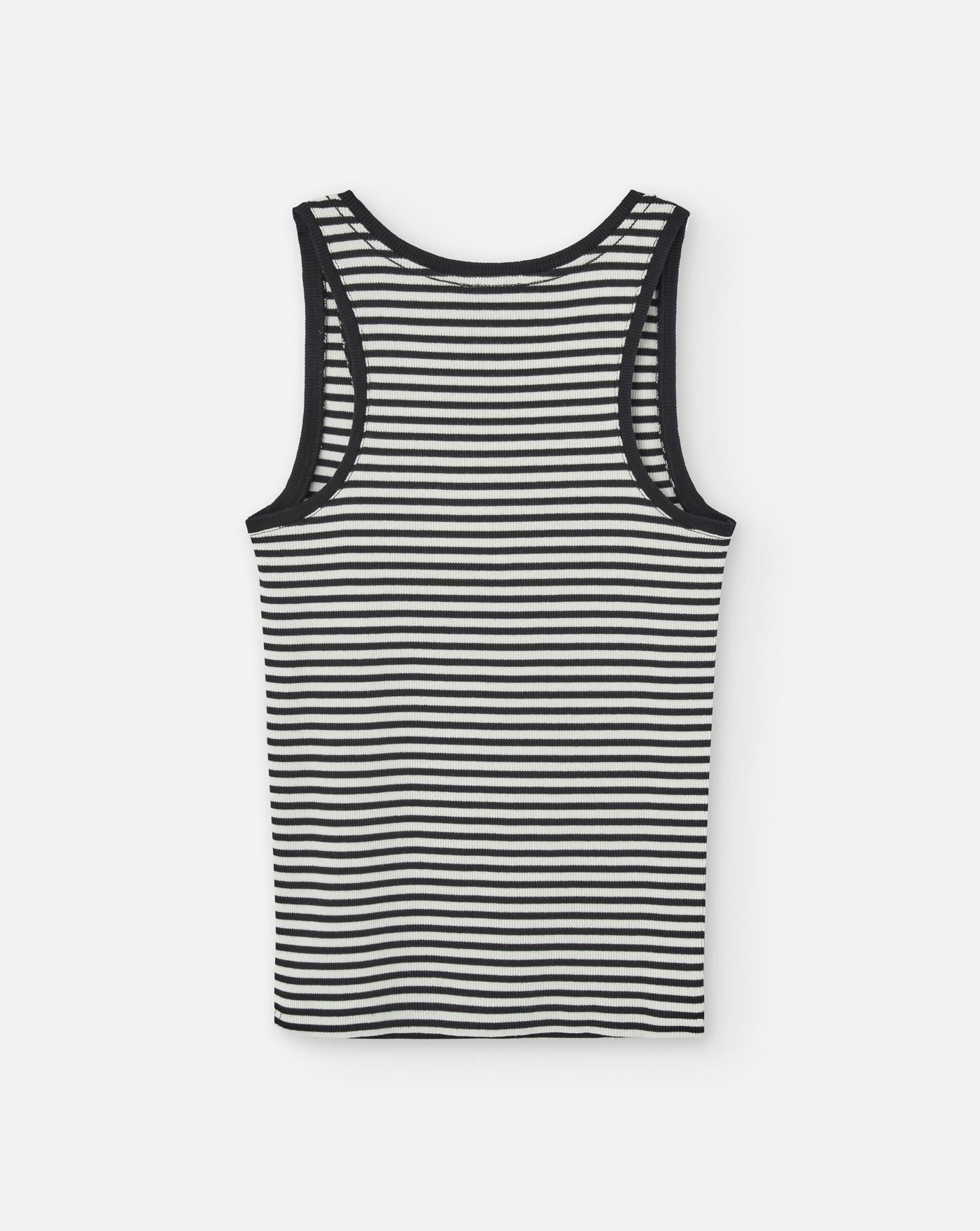 alexia tank-cream and black stripe A0810316 MULTI ANINE BING 