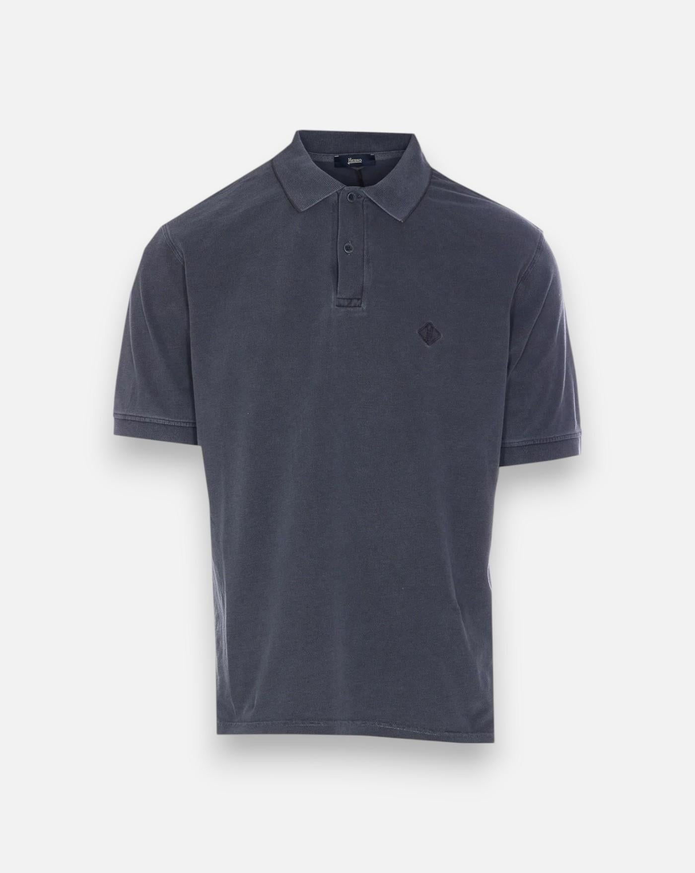 Polo Herno Knitted Polo Shirt JPL00134U 540069200 HERNO 