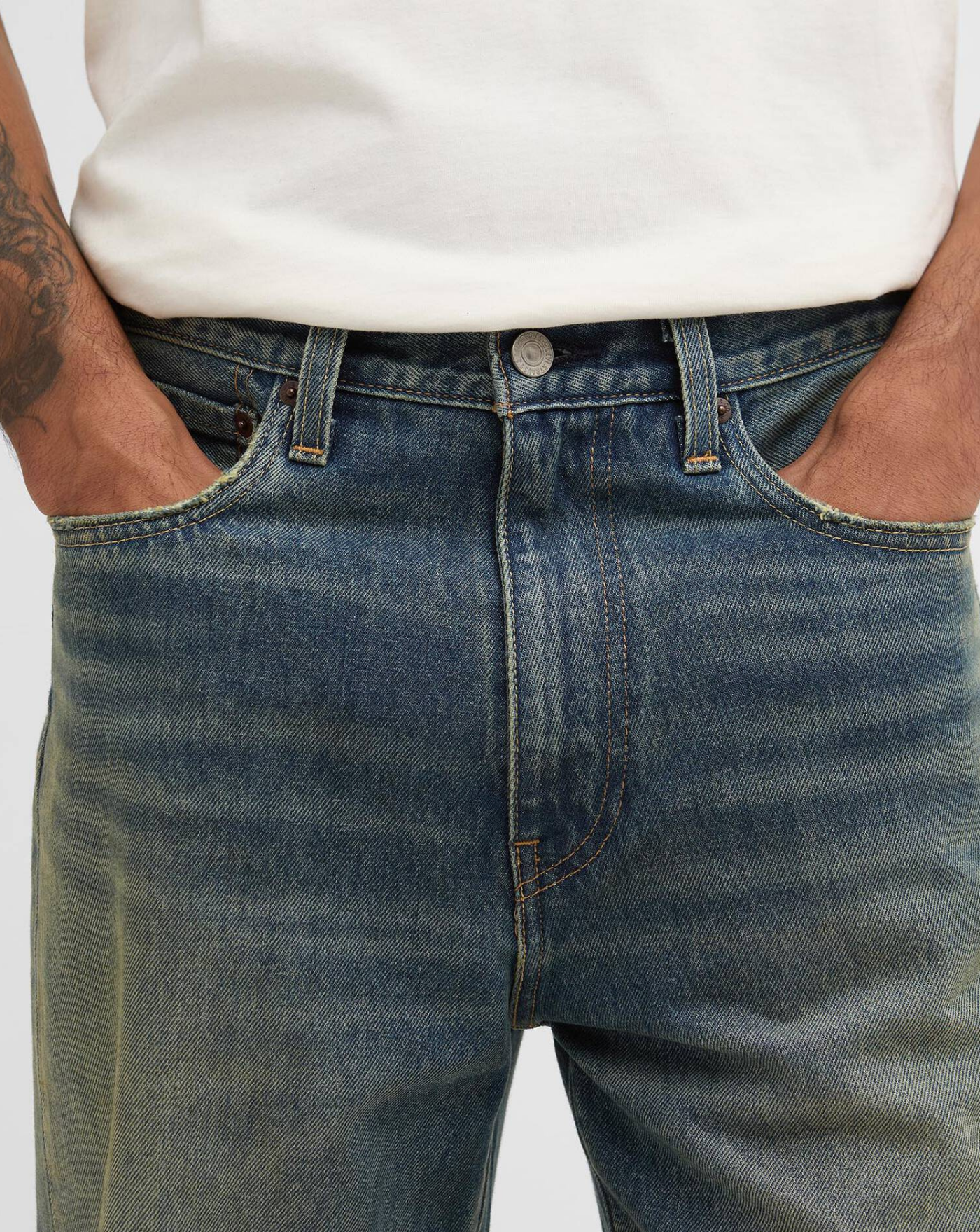 Denim Barbour x Levi's 568 Loose Jeans MTR0791NY 31 BARBOUR 