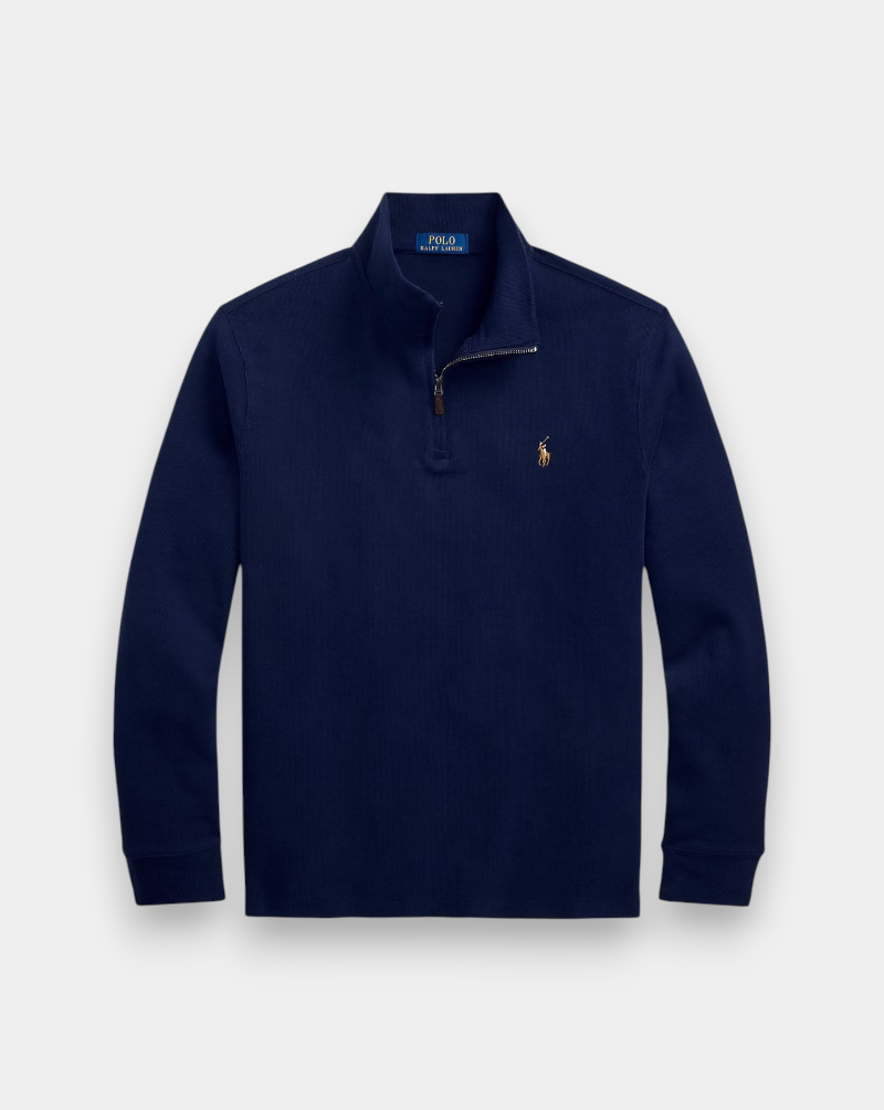 Jersey Polo Ralph Lauren Estate Rib 710671929029 CRUISE NAVY POLO RALPH LAUREN 