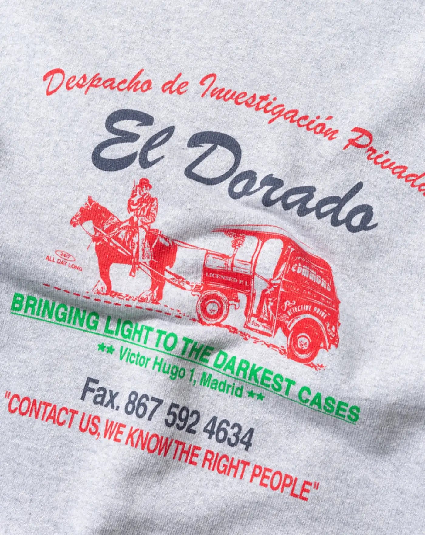 Sudadera Edmmond El Dorado 3254013840 PLAIN GREY MELANGE EDMMOND 