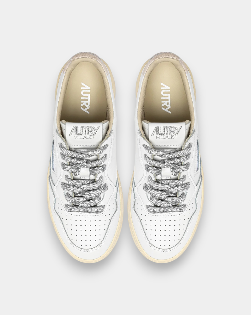 Zapatillas Autry Medalist Aulw SW02 AULW SW02 WTH/SILV AUTRY 